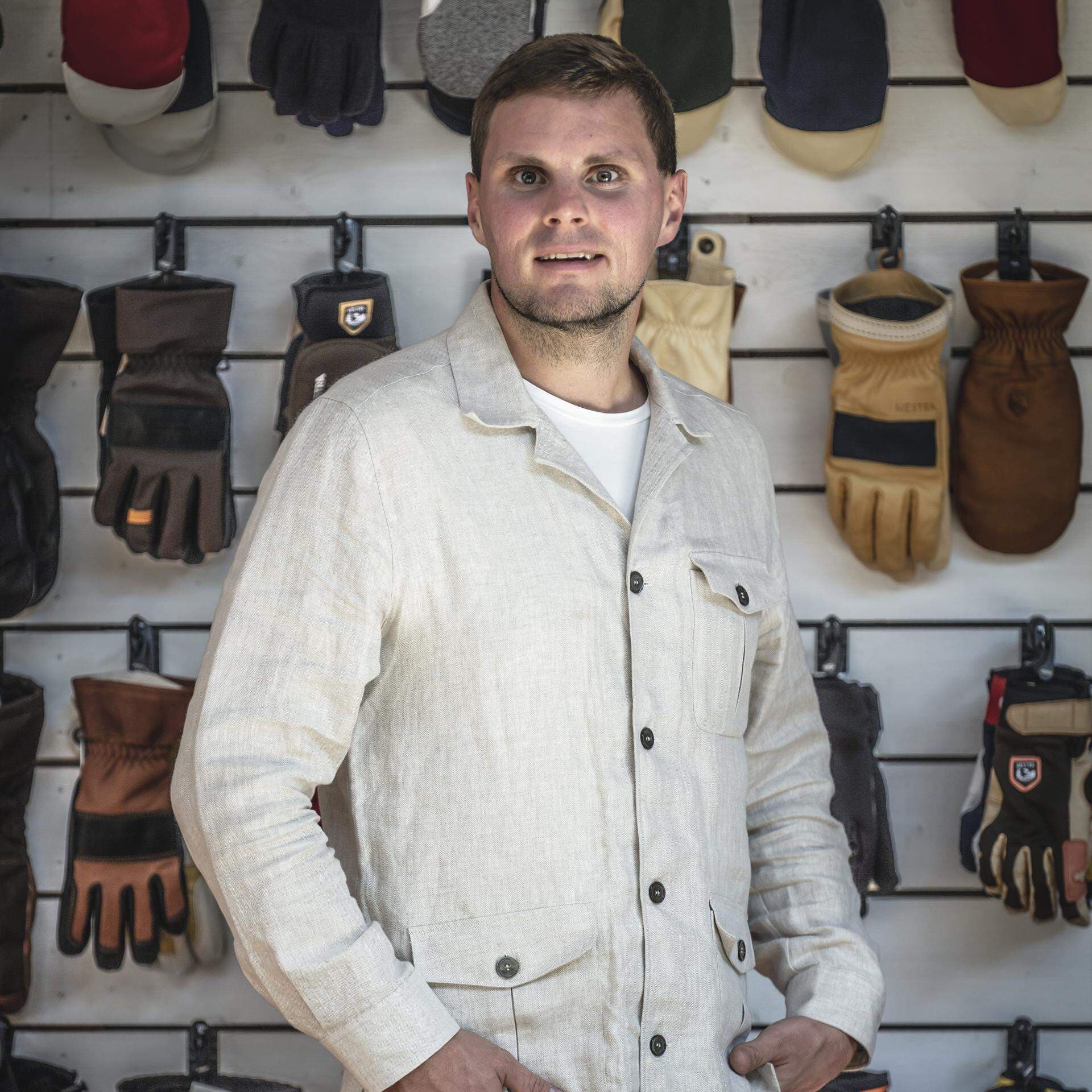 Anton Magnusson, vd på Hestra Gloves.