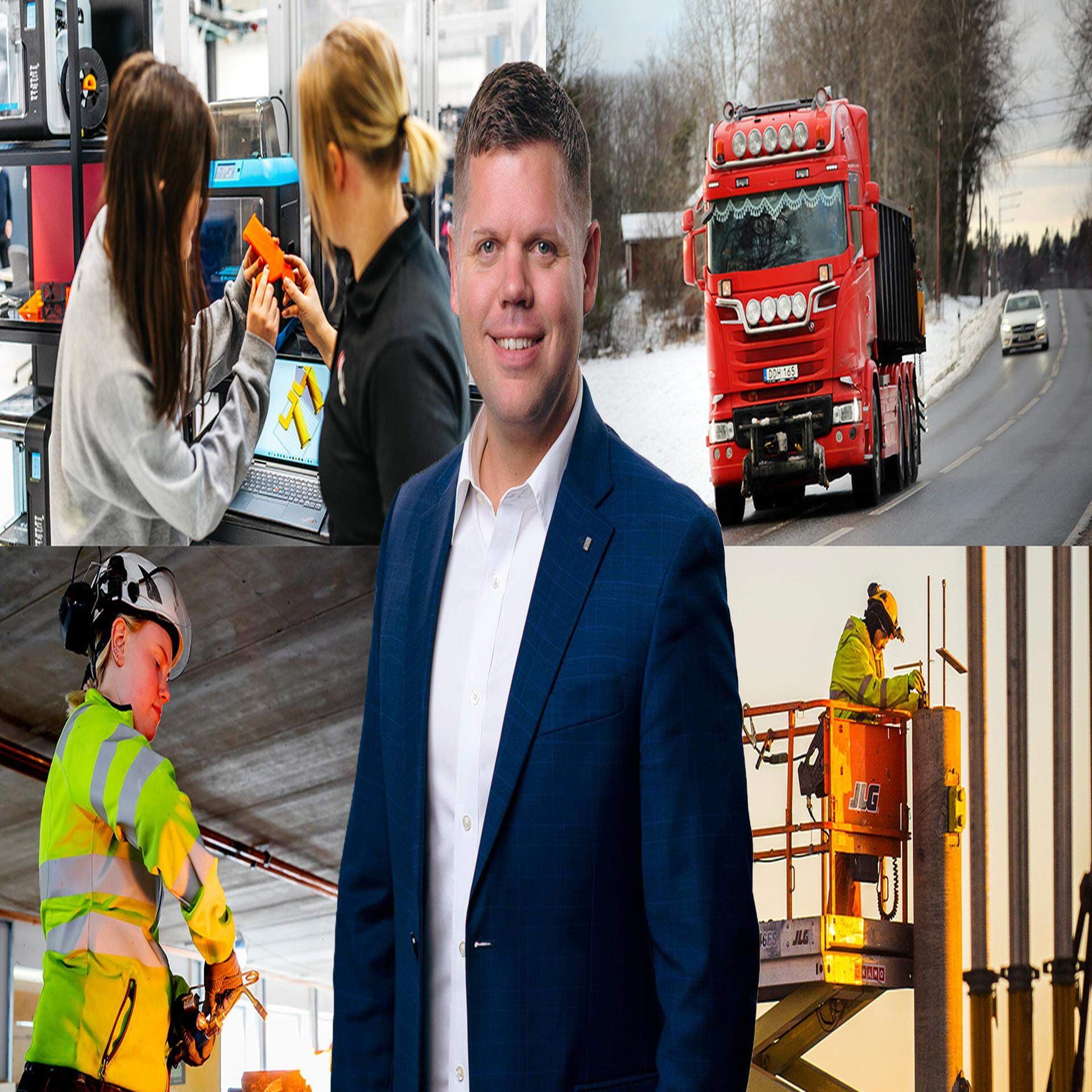 Johan Olsson, policyexpert på kompetensförsörjning