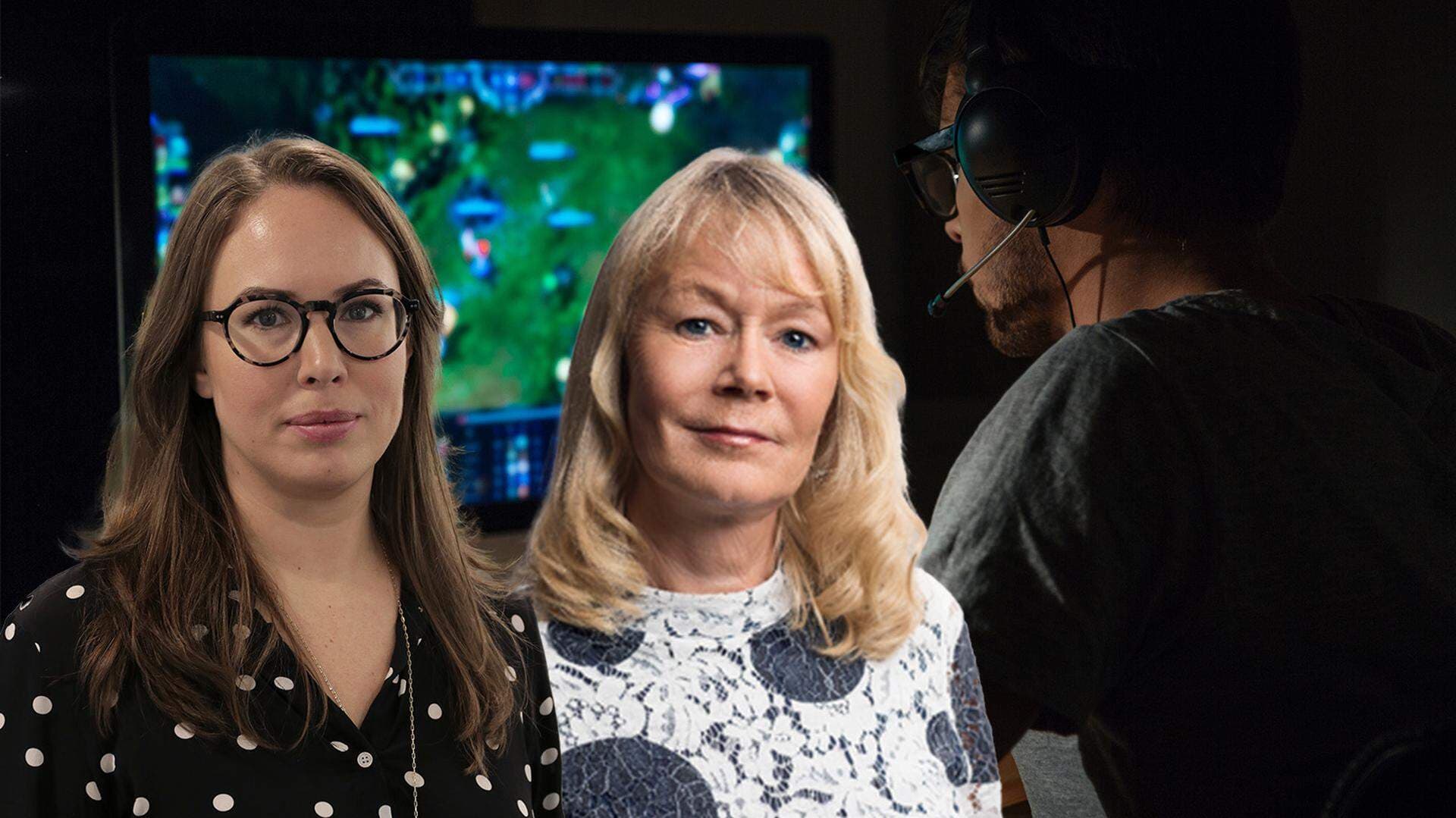 Charlotte Valleskog och Anna-Lena Bohm