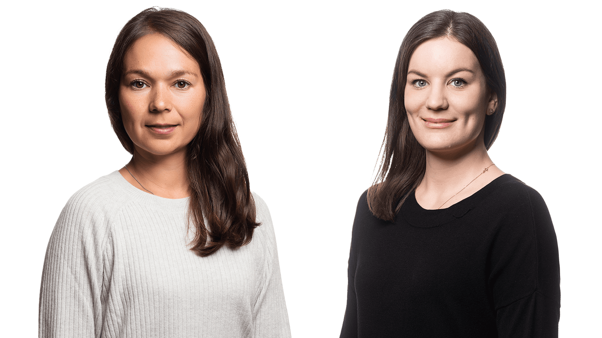 Carola Ekblad och Ingrid Serup