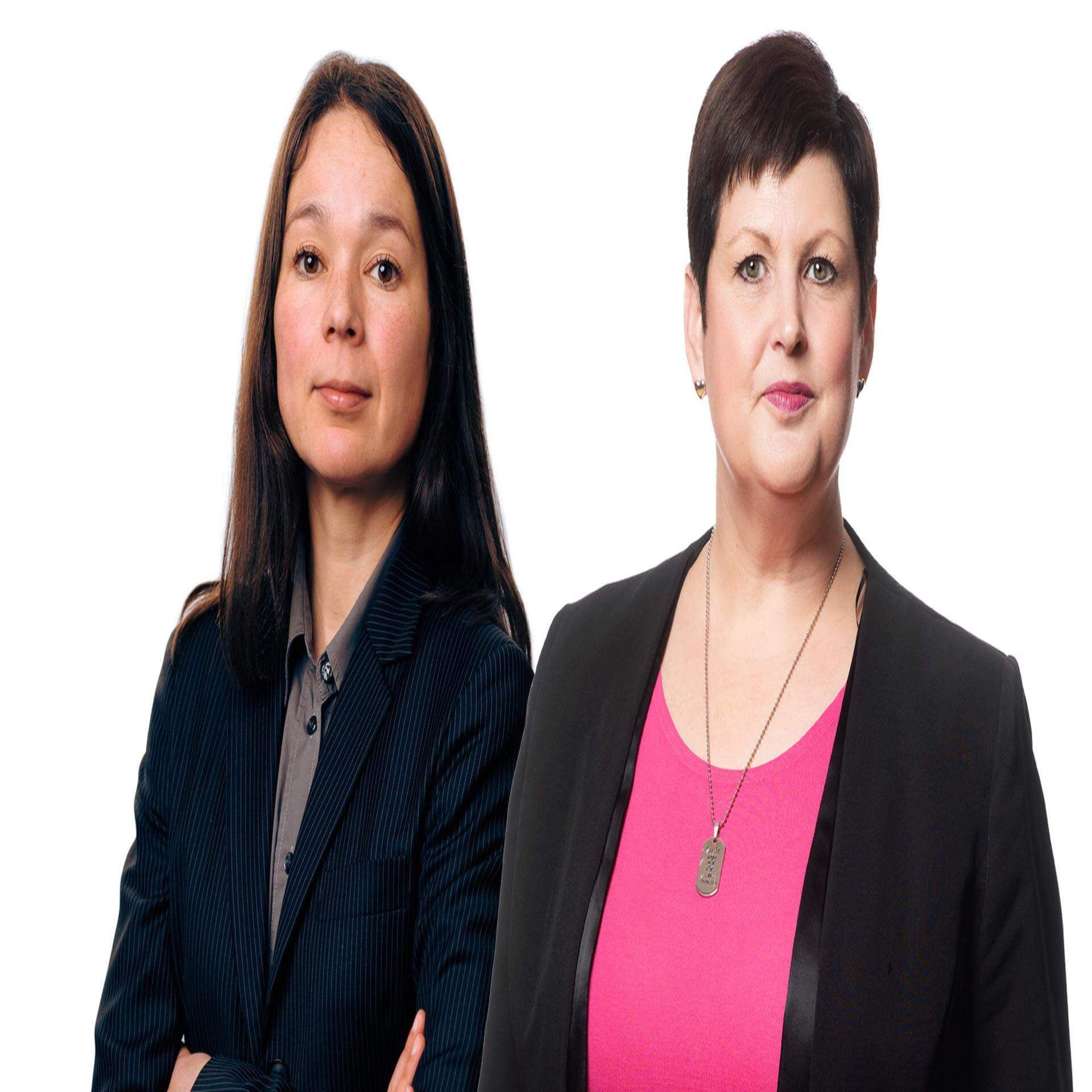 Carola Ekblad och Christina Wainikka