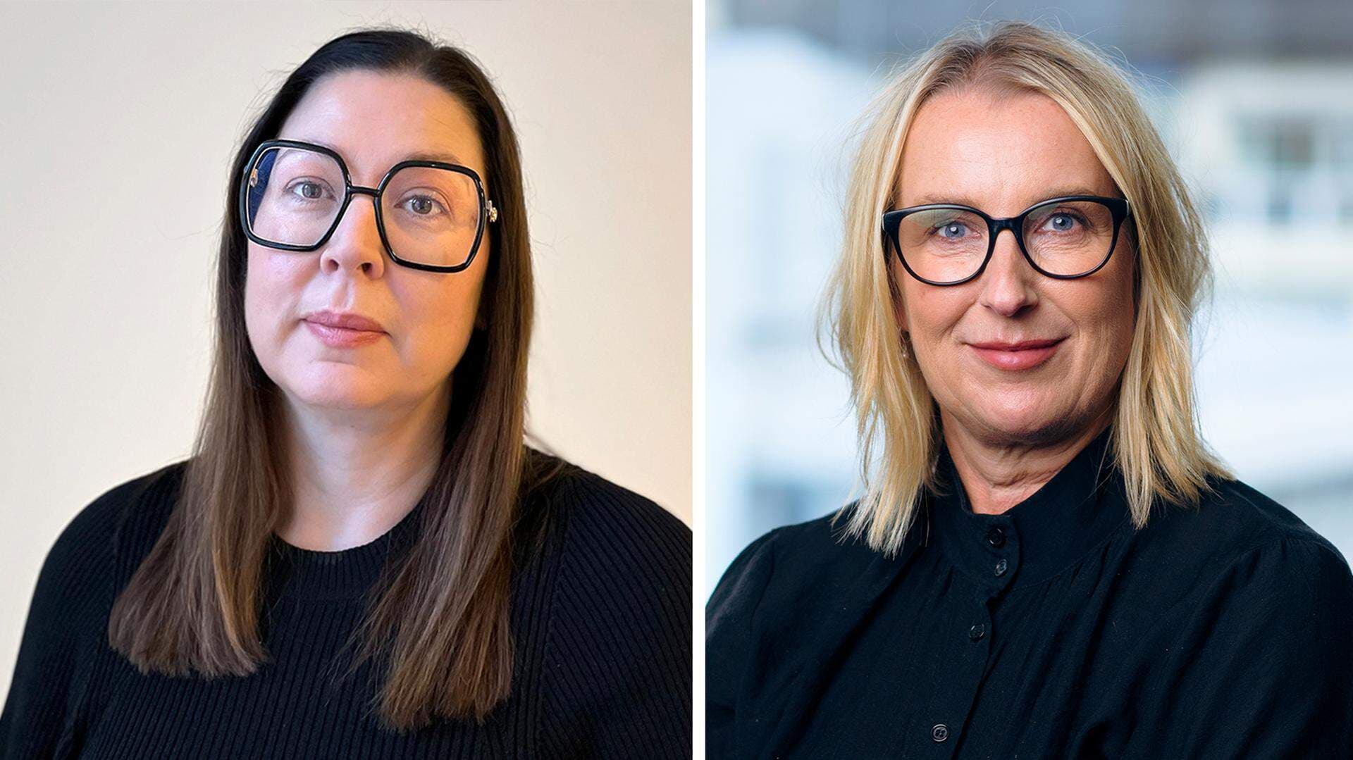 Veronika Appelqvist, Myndigheten för Yrkeshögskolan, och Maria Bernhardsen, Svenskt Näringsliv.
