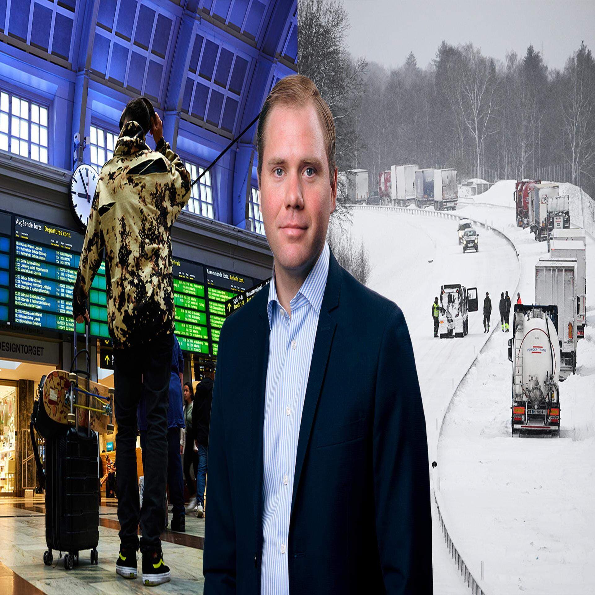 Nils Paul, infrastrukturexpert på Svenskt Näringsliv.
