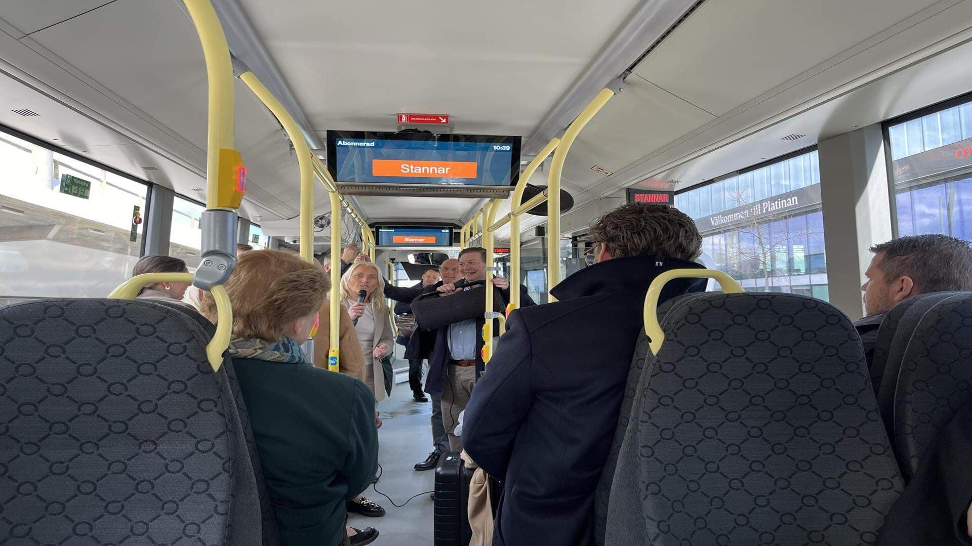 På bussen eldag Gbg