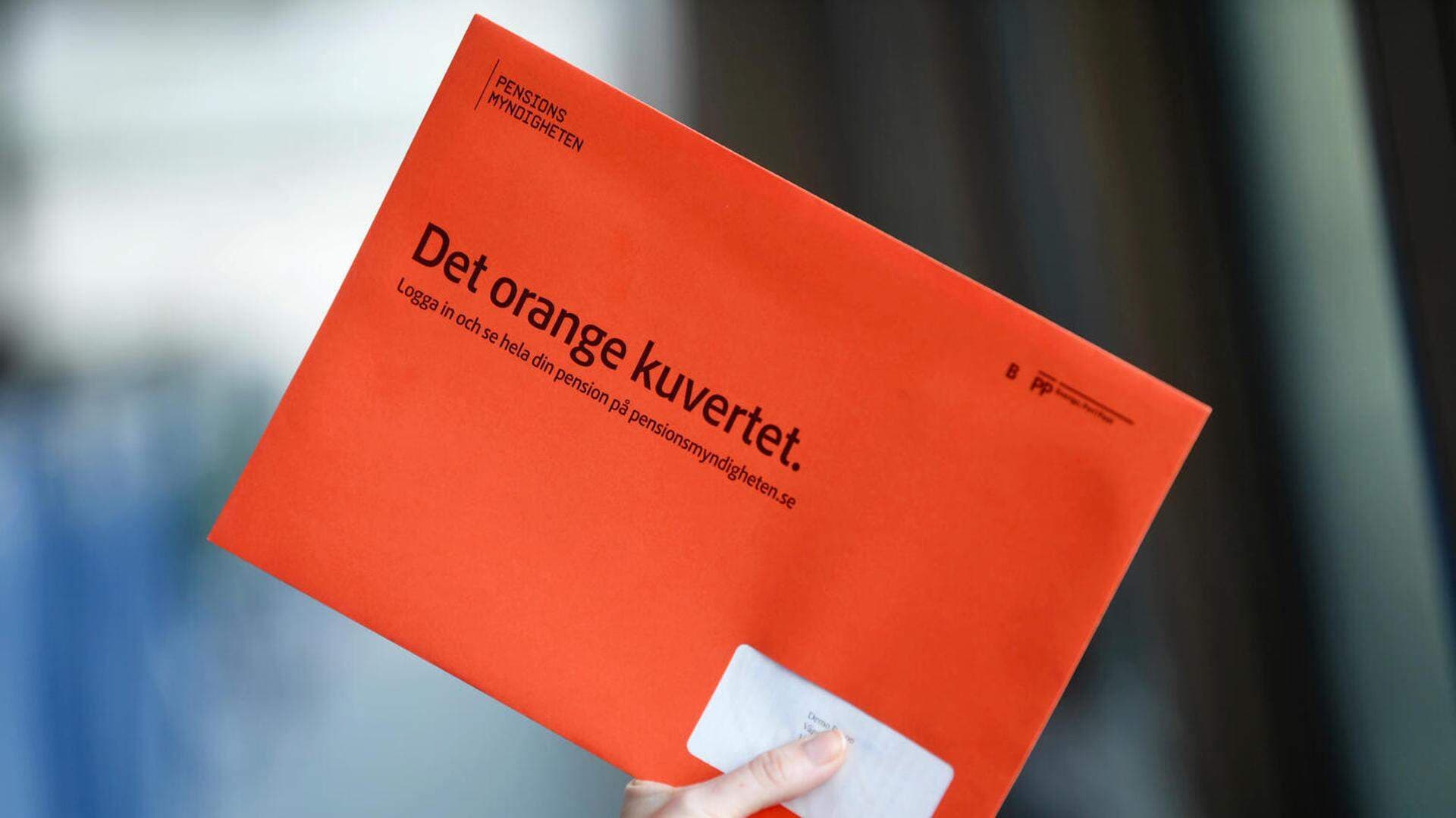 Orange kuvert