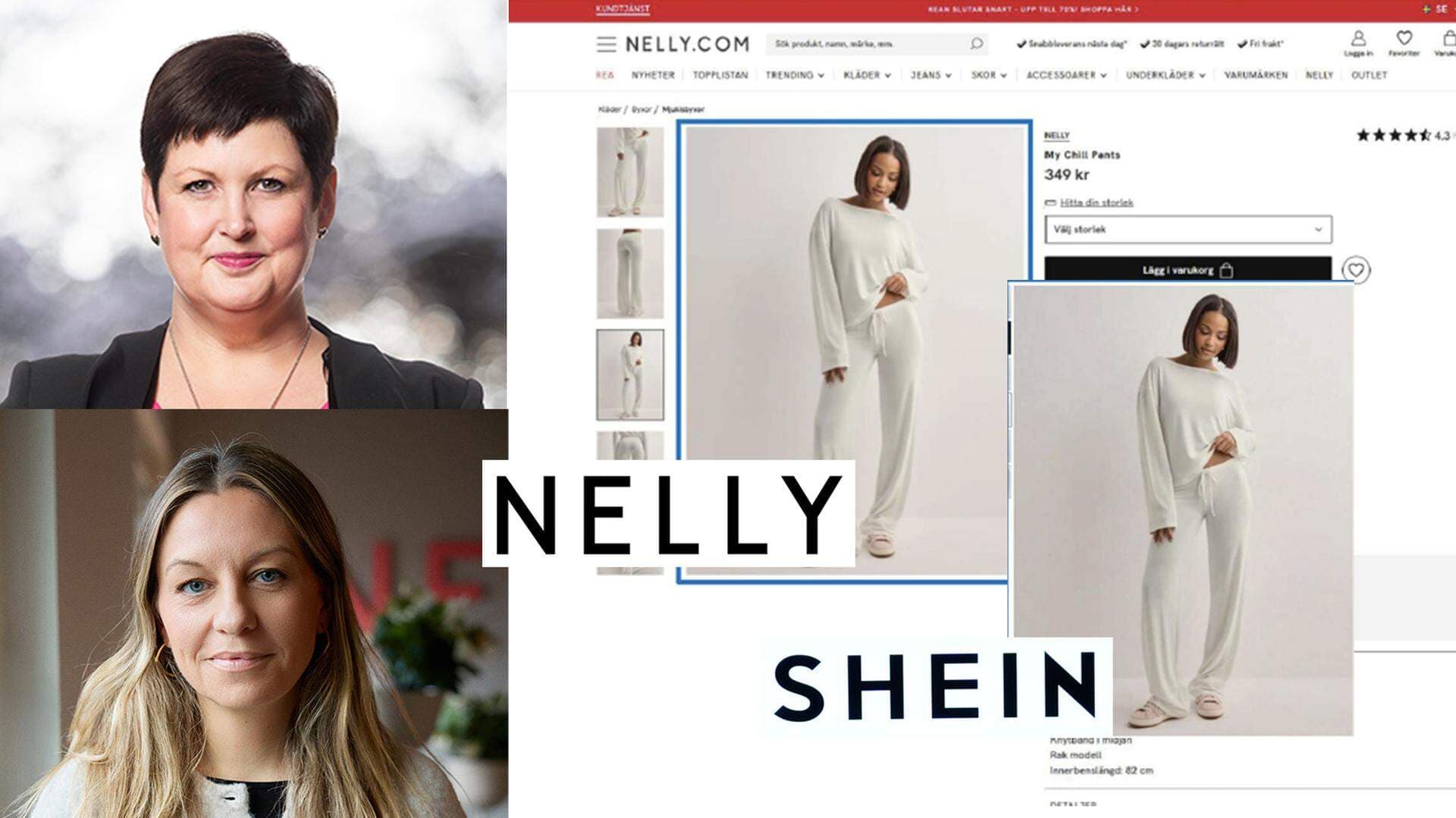 Helena Karlinder-Östlundh, vd på Nelly, Christina Wainikka, expert på immaterialrätt på Svenskt Näringsliv