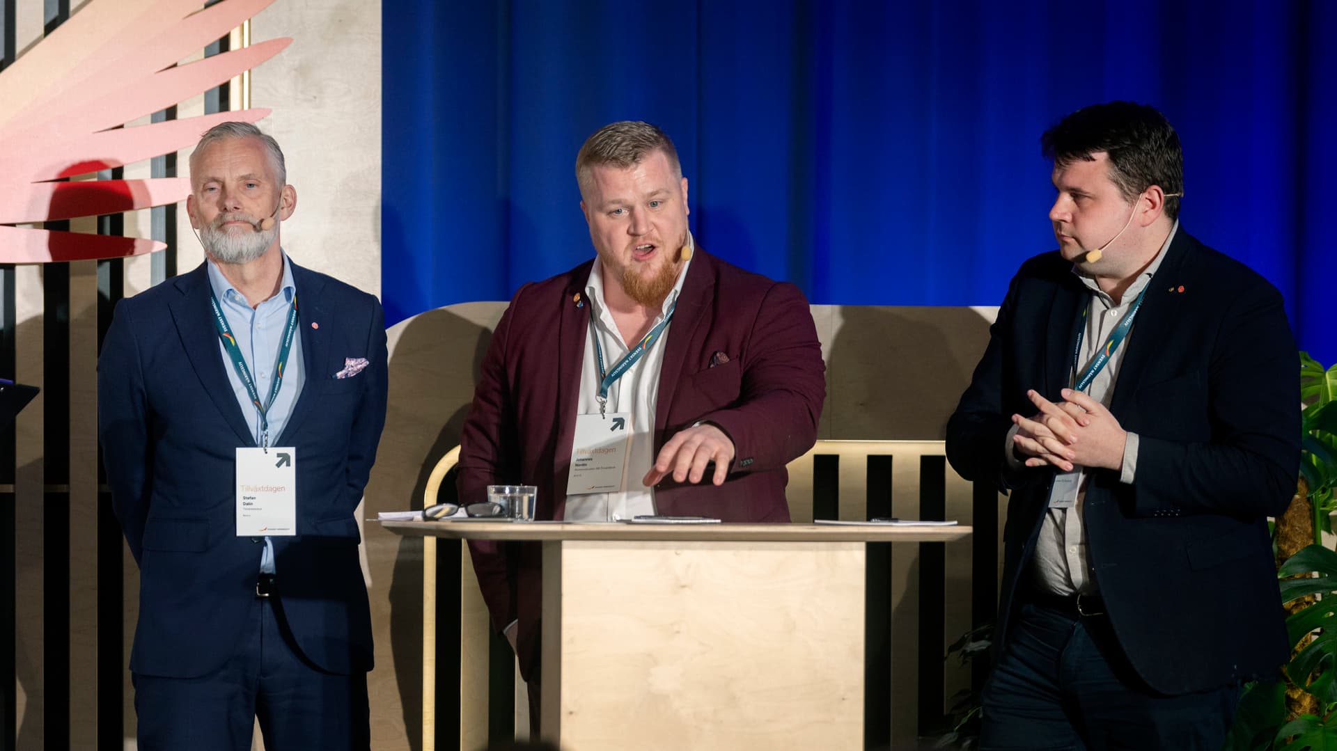 KSO:erna Stefan Dalin (S), Timrå, Johannes Nordin (M), Örnsköldsvik och Niklas Säwén (S), Sundsvall.