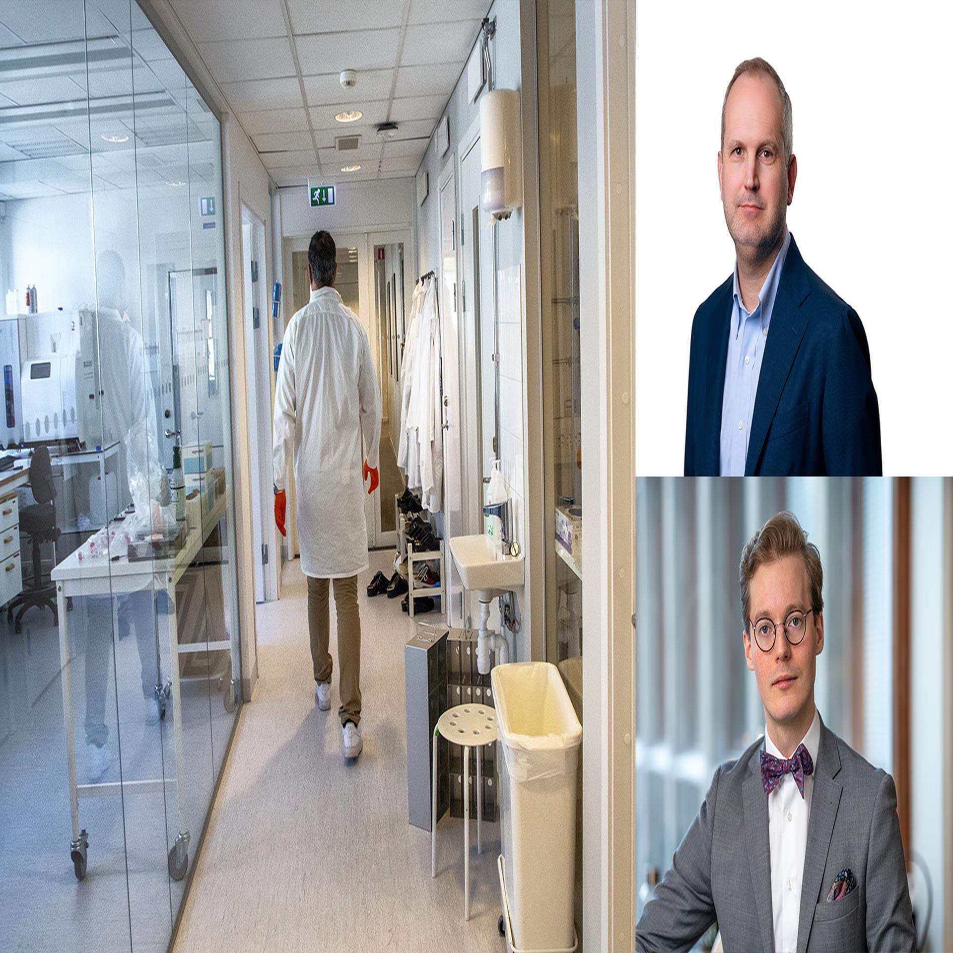 Emil Görnerup, ansvarig för forskningspolitik på Svenskt Näringsliv och Caspian Rehbinder, ansvarig för arbetsmarknadspolitik på branschorganisationen Innovations- och kemiindustrierna (IKEM).