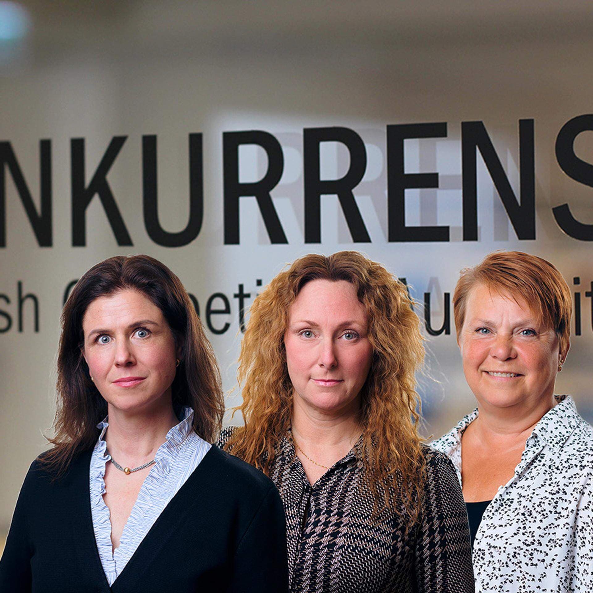 Företagarna Malin Hamlin, Emma Dehmer Unevik, Kicki Kopsch och Karl Johan Börjeson efterfrågar vassare verktyg mot den osunda konkurrensen.