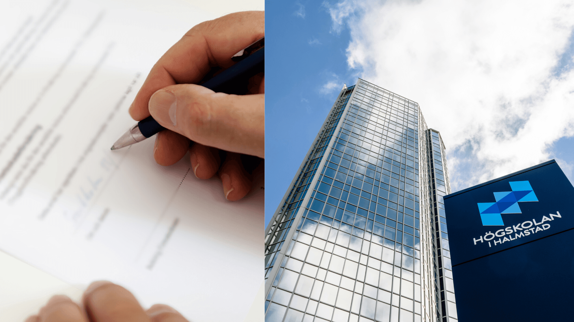 Högskolan i Halmstad collage