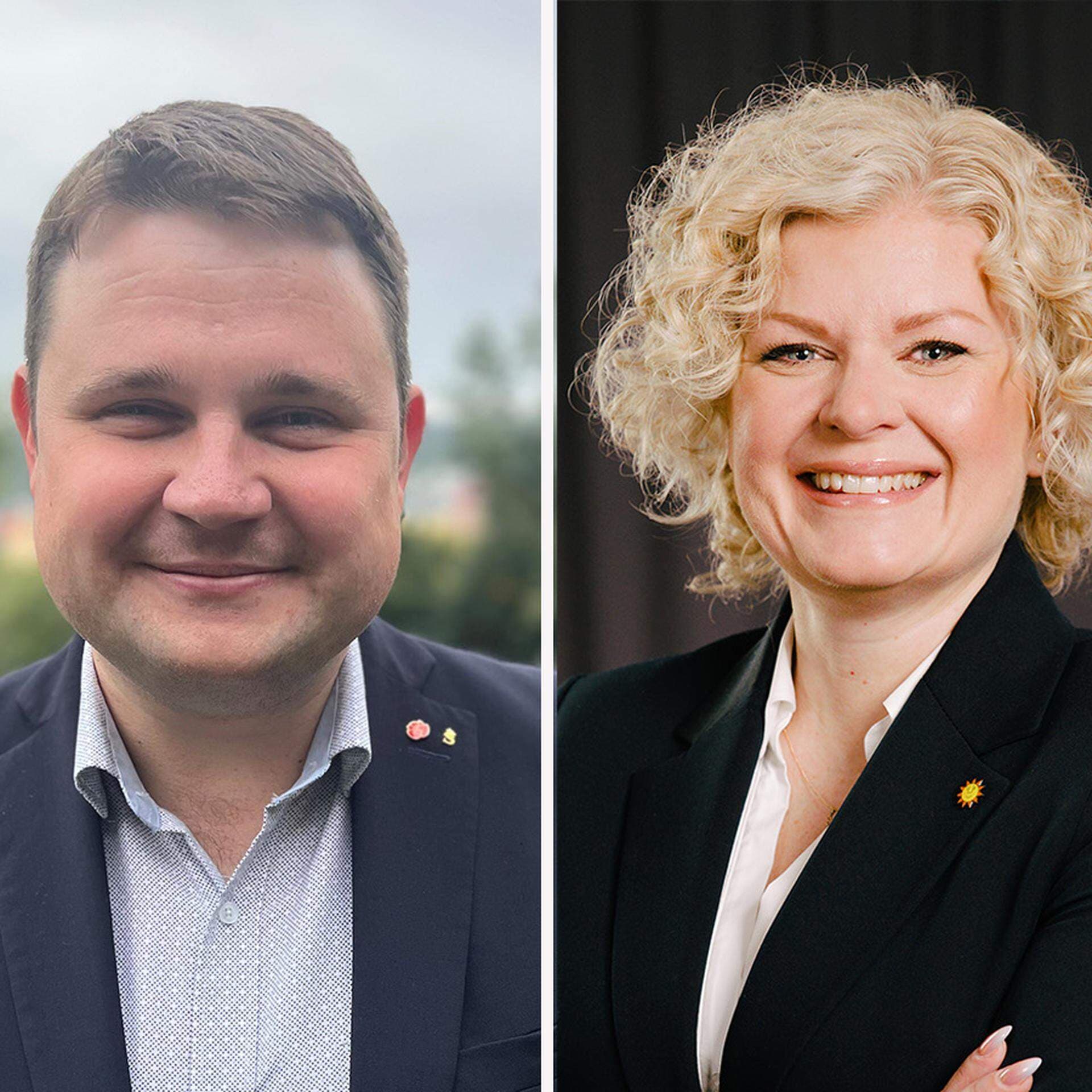 Niklas Säwén (S), kommunstyrelsens ordförande i Sundsvall, Ulrika k Jansson, kommundirektör Karlstads kommun och Jacob Wallenberg, ordförande Svenskt Näringsliv.