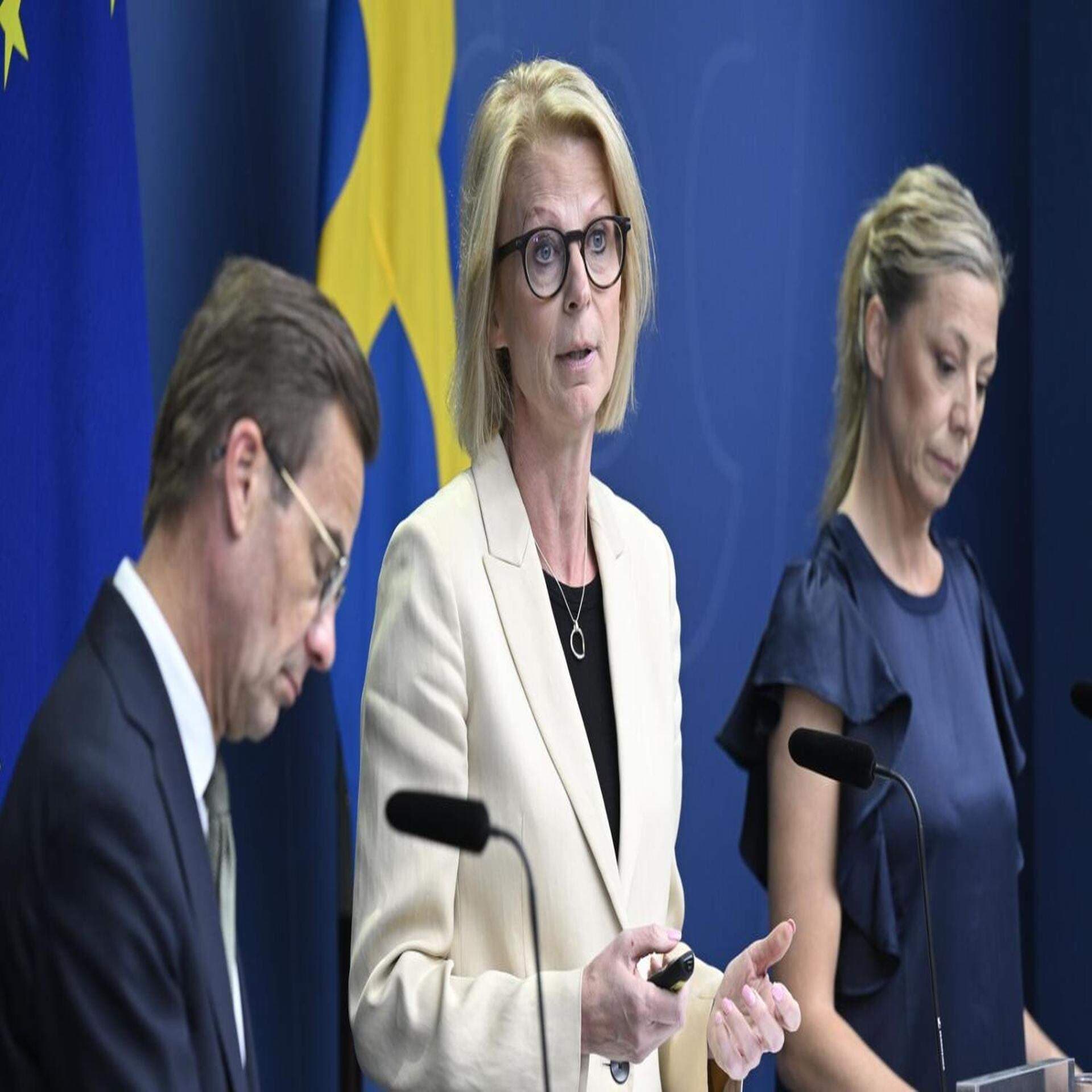 Presskonferens bidragstak