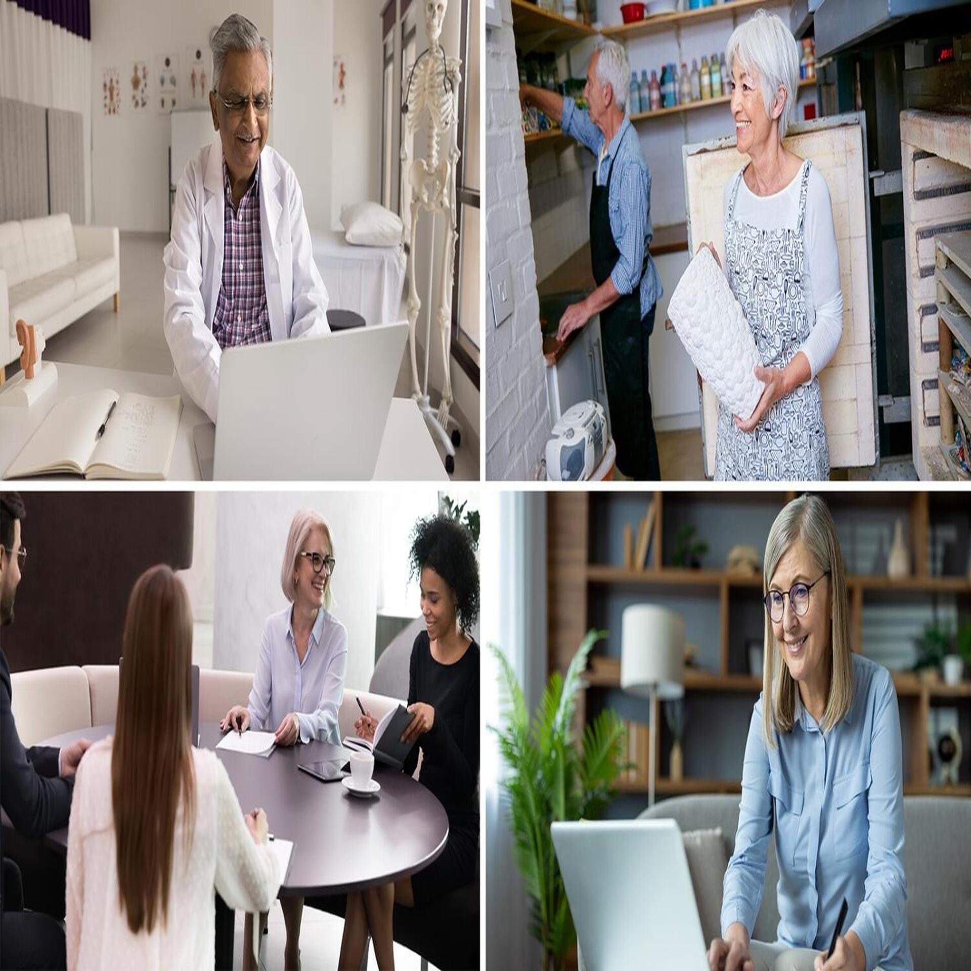 Äldre jobbar längre