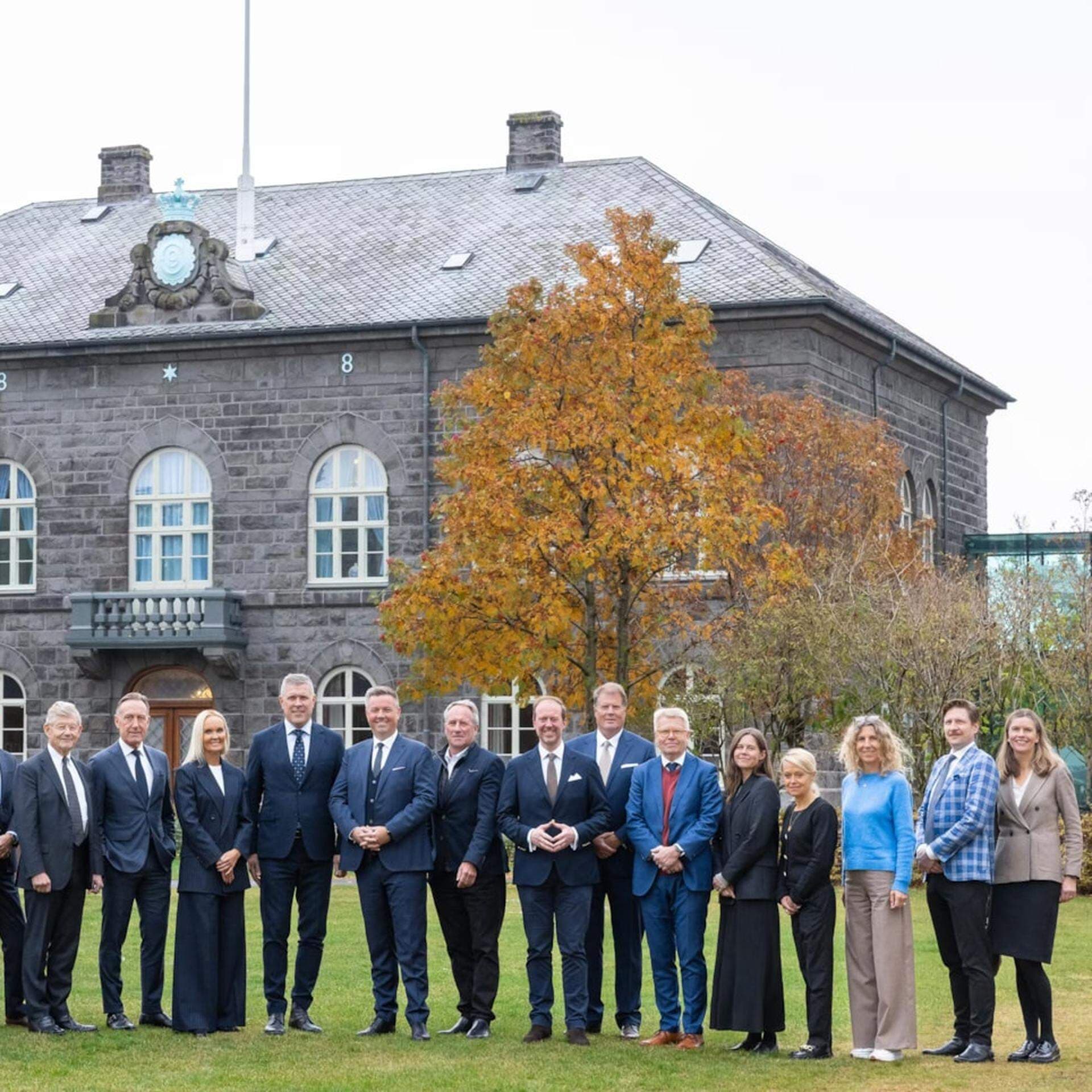 Pressbild Nordiska näringslivsorganisationer på Island