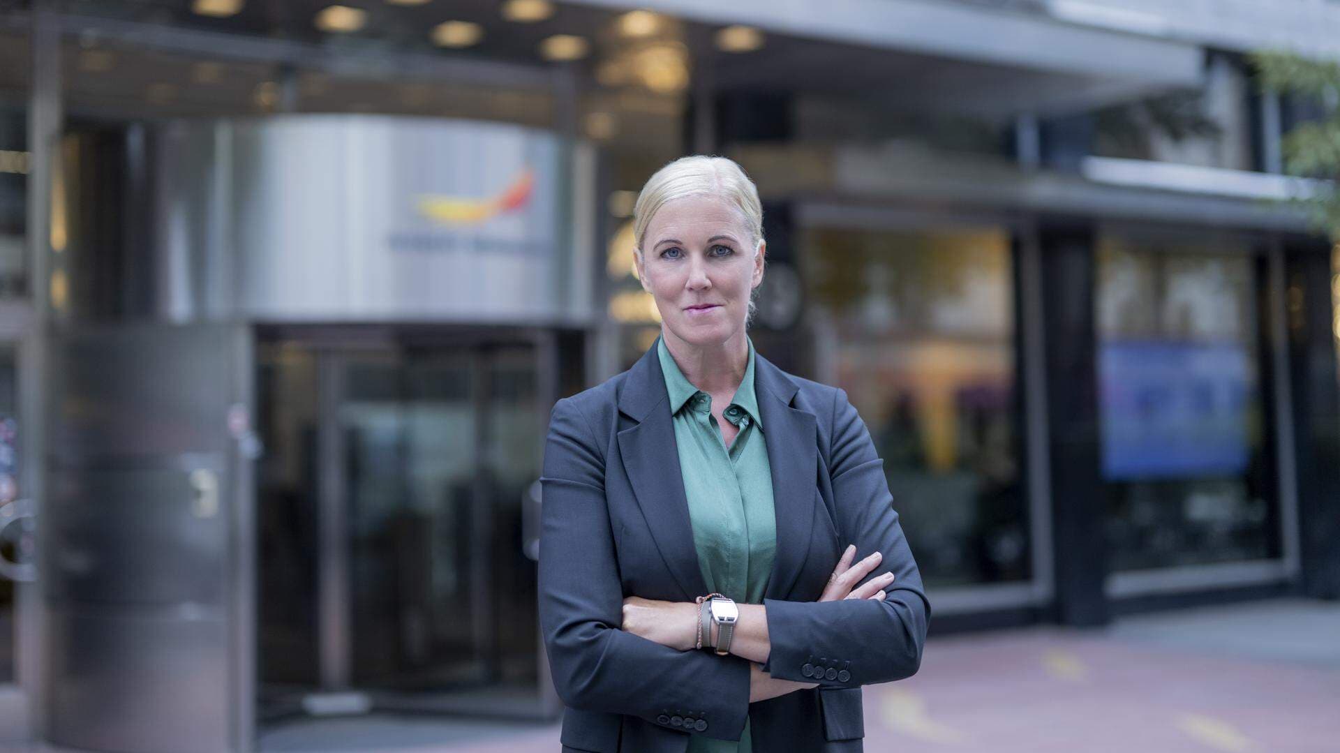 Anna Stellinger, chef för internationella och EU-frågor.