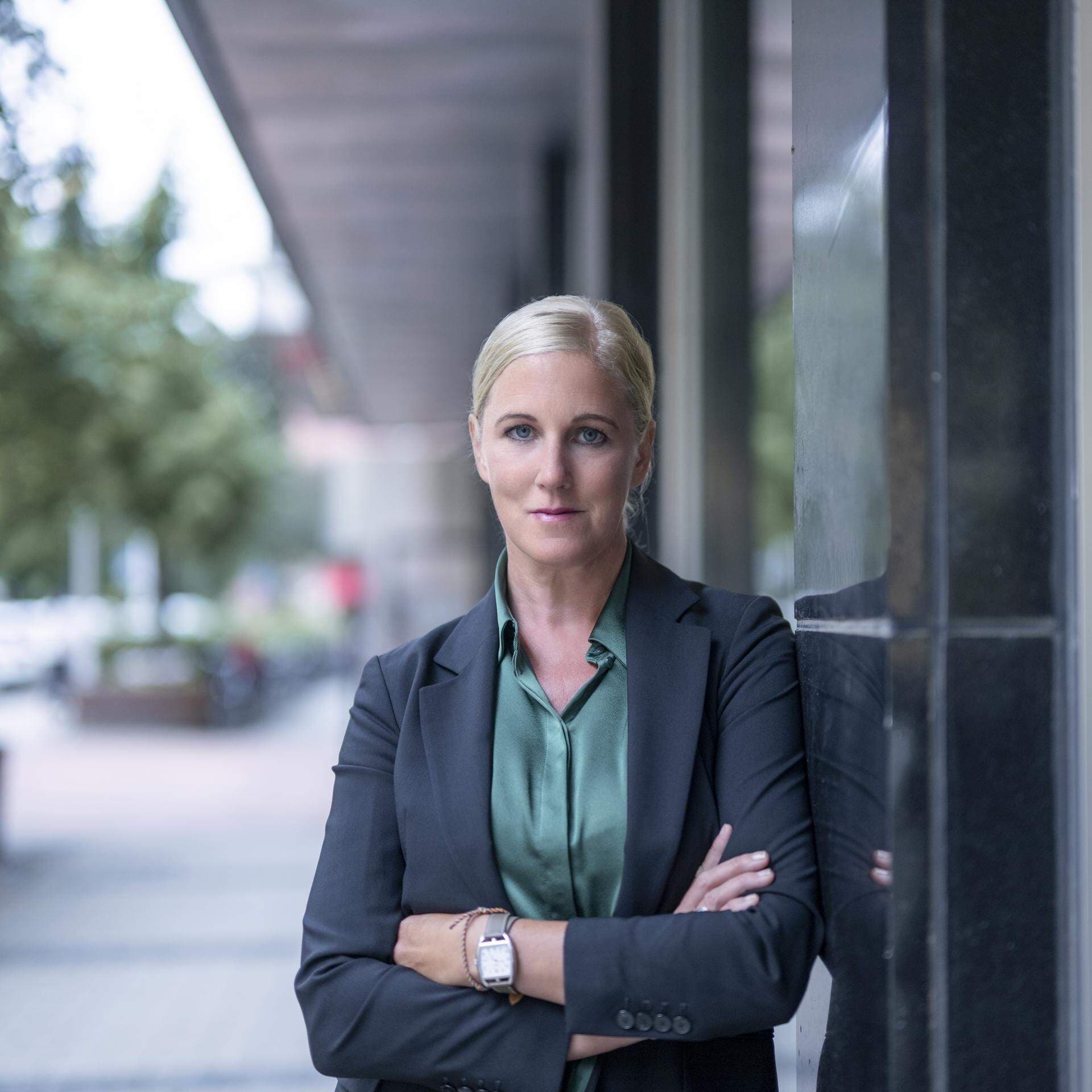 Anna Stellinger, chef för internationella och EU-frågor.