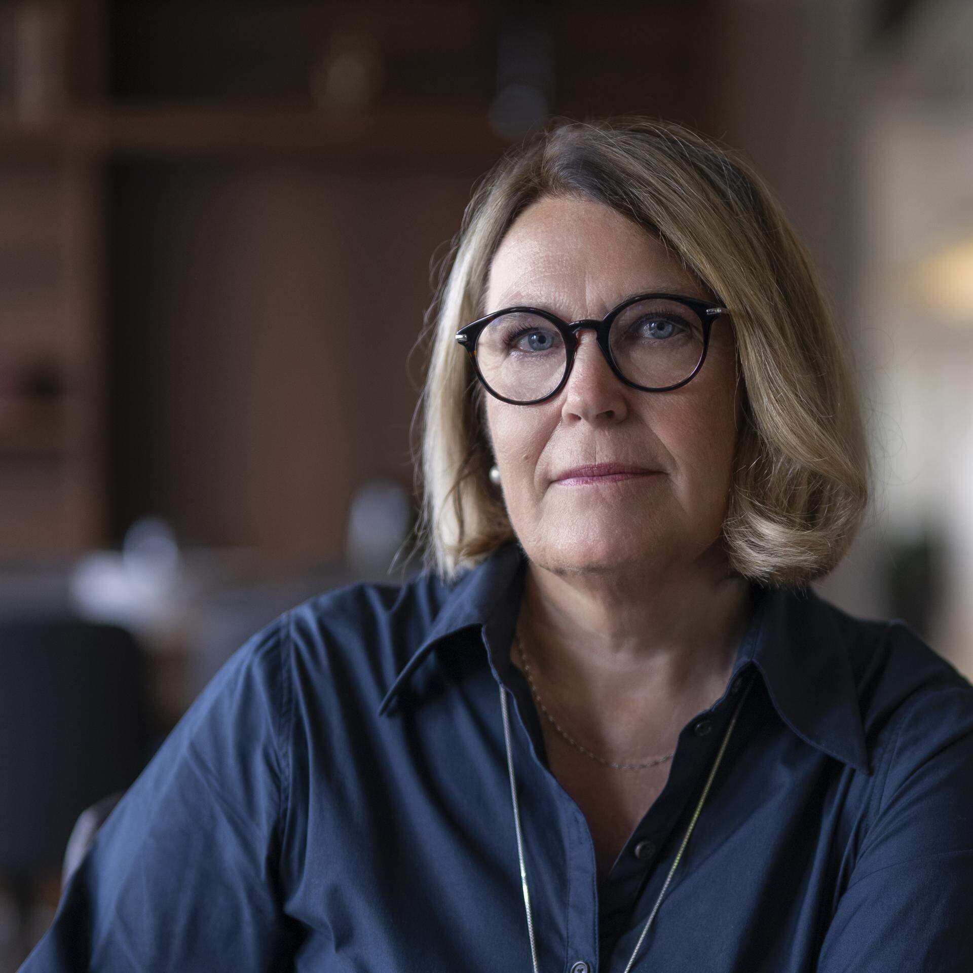 Lena Nitz, expert på brott och trygghetspolicy, och Karin Johansson, vice vd.