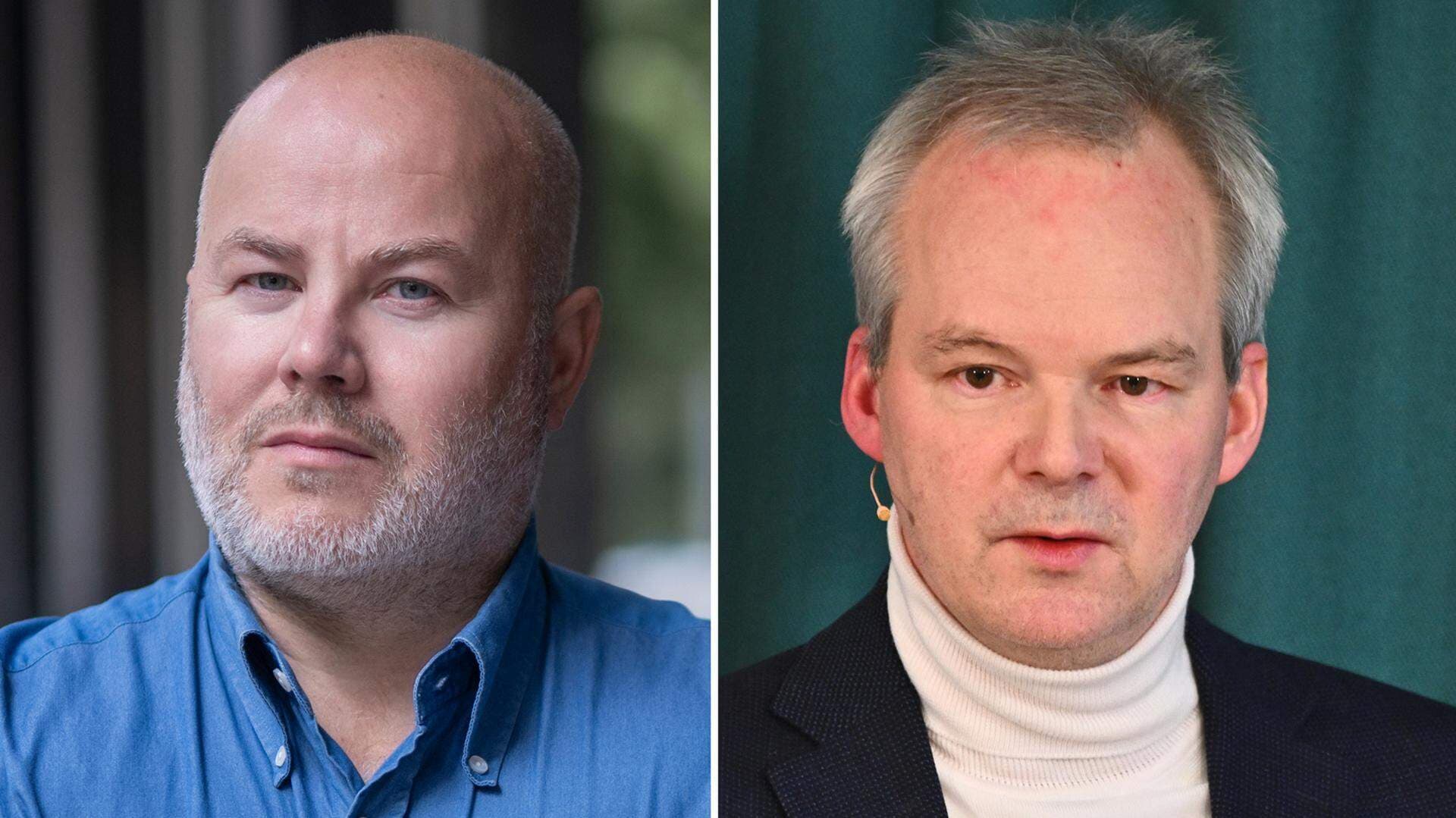 Sven-Olov Daunfeldt, vice riksbankschef Per Jansson