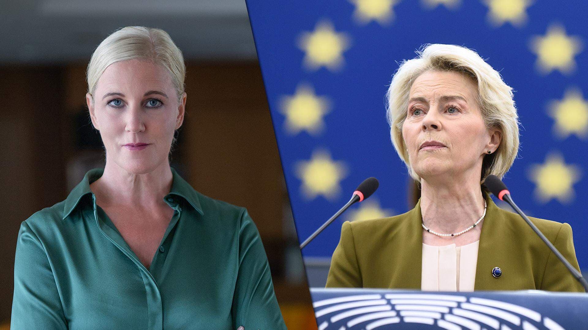 Anna Stellinger och Ursula Von der Leyen