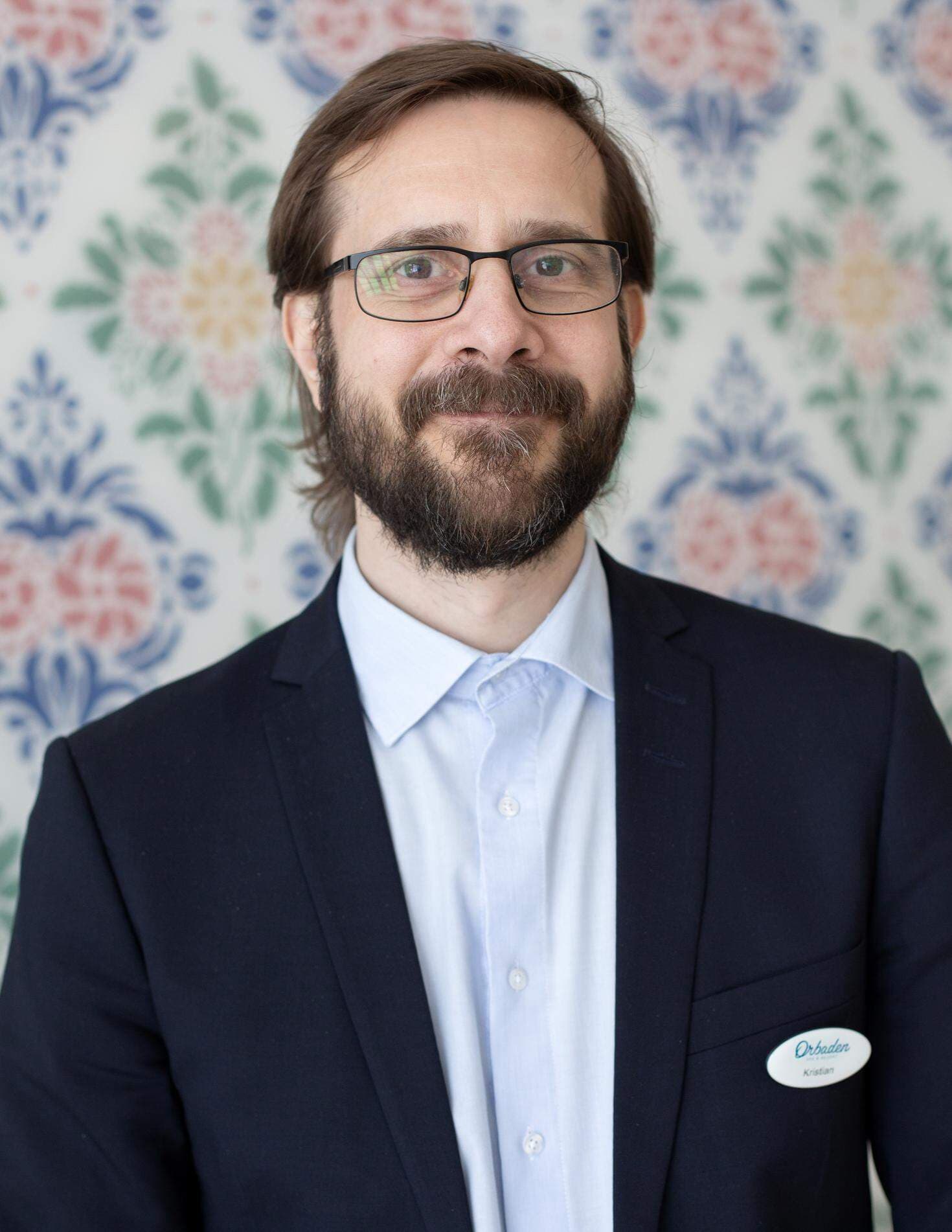 Kristian Nebes, vd Orbadens Spa & Resort