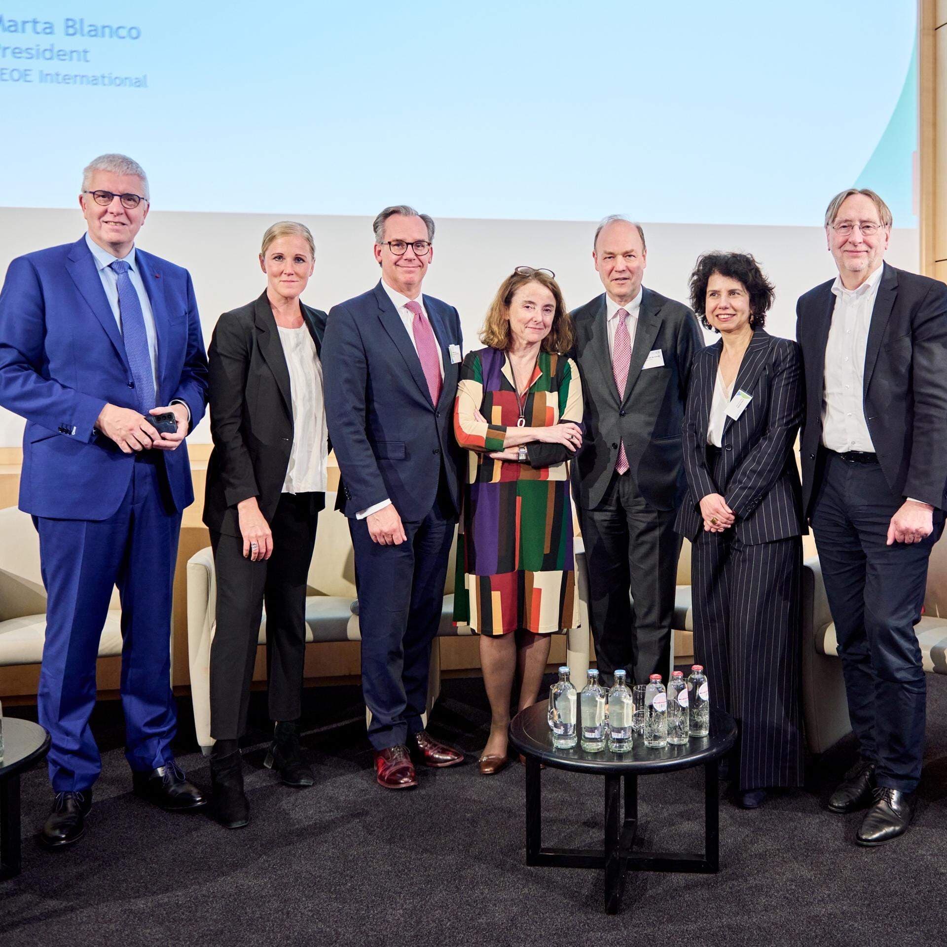 I maj 2023 arrangerade Svenskt Näringsliv, tillsammans med Confederación Española de Organizaciones Empresariales (CEOE) och Federation of Belgian Enterprises (VBO-FEB) ett seminarium i Bryssel. Seminariet bjöd in till en paneldiskussion om EU:s handelsagenda fram till Europaparlamentsvalet 2024.