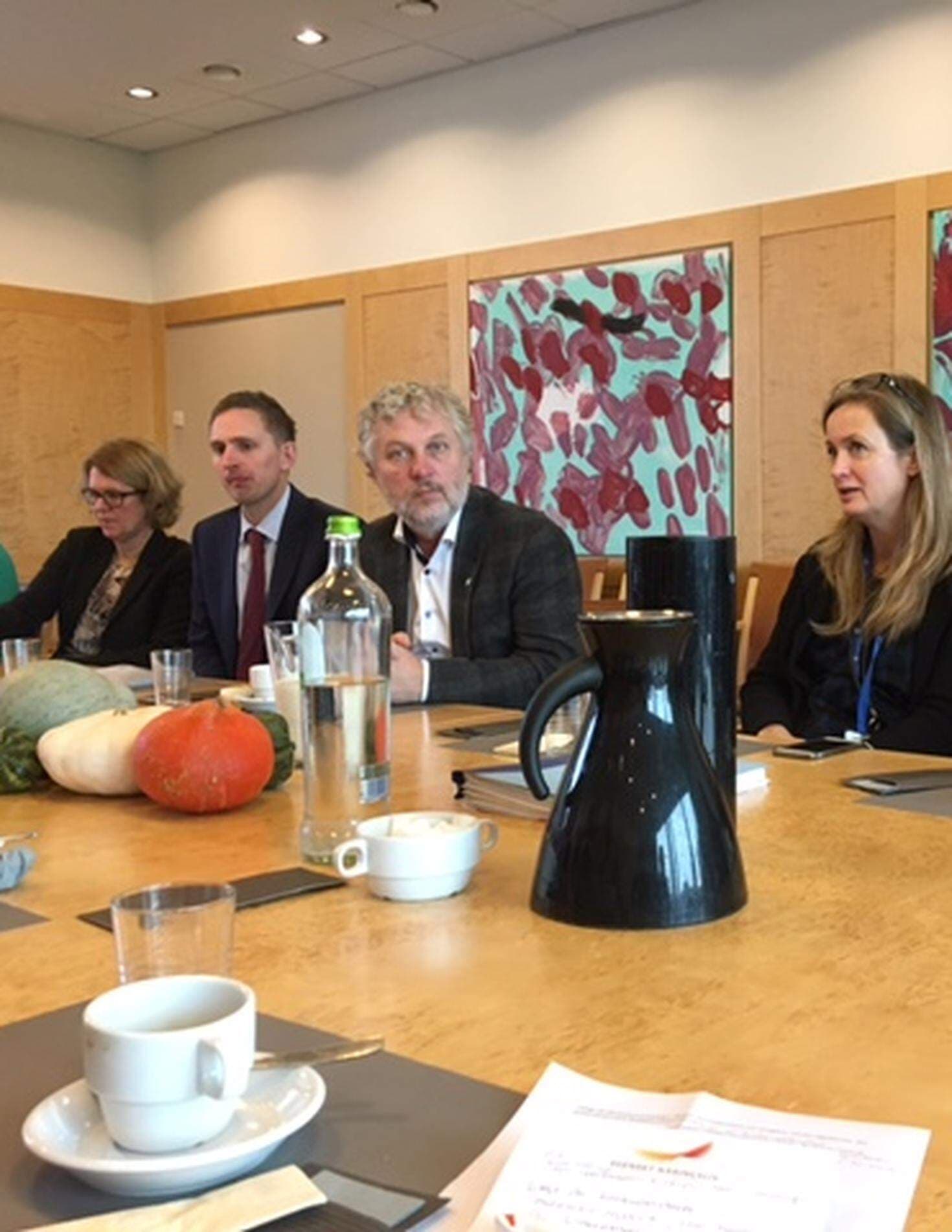 Digitaliseringsminister Peter Eriksson besökte Bryssel 21 nov 2016