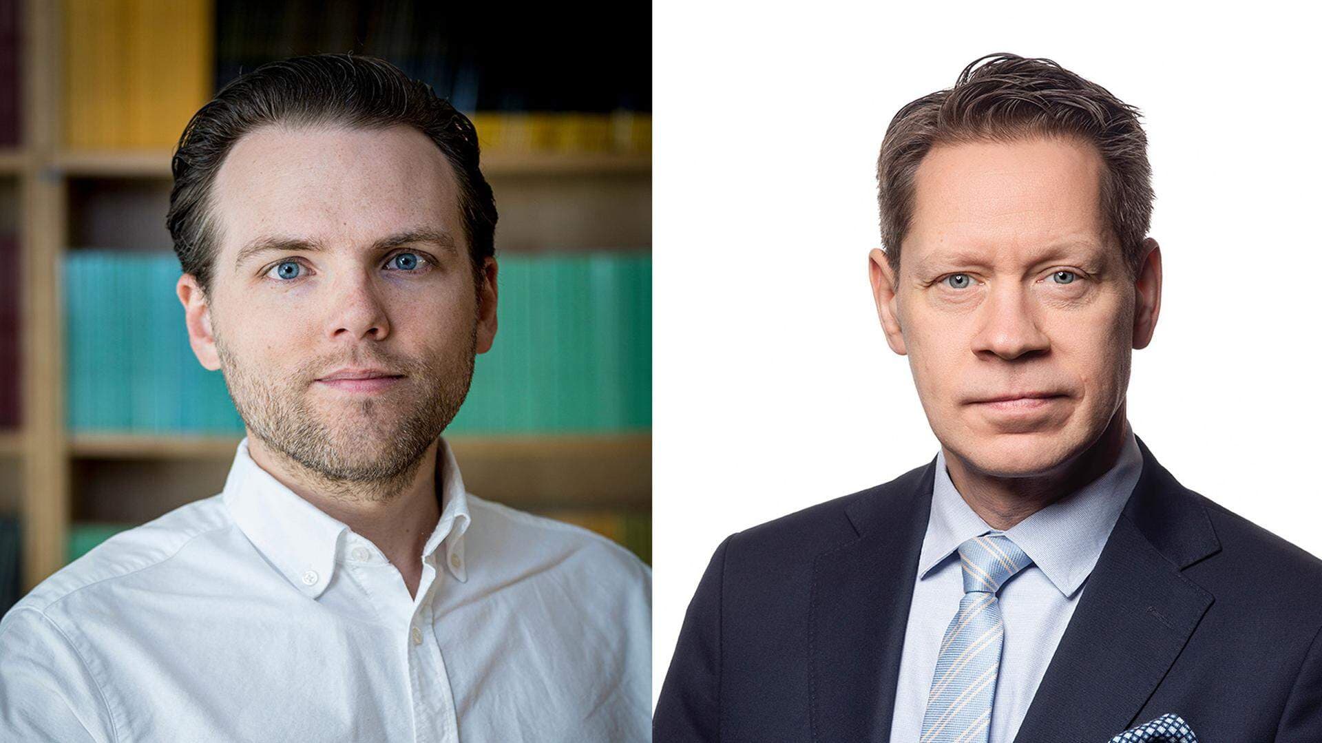 Jacob Lundberg och Johan Fall.