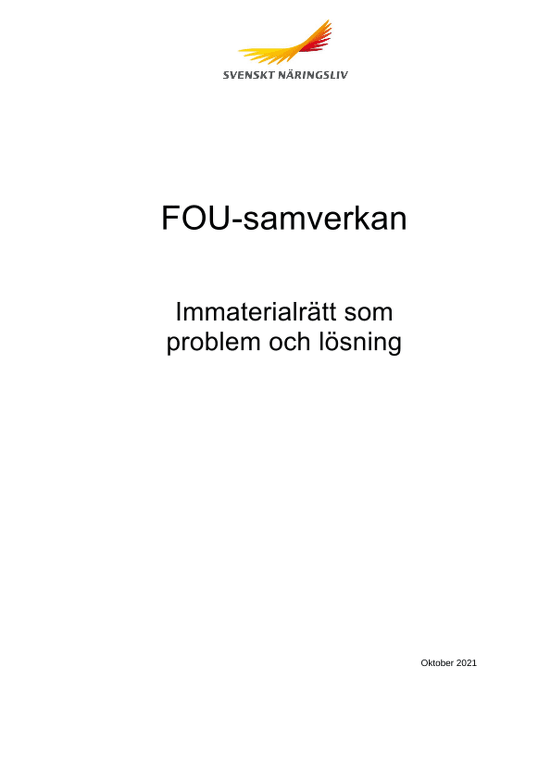 Omslagsbild - Rapport