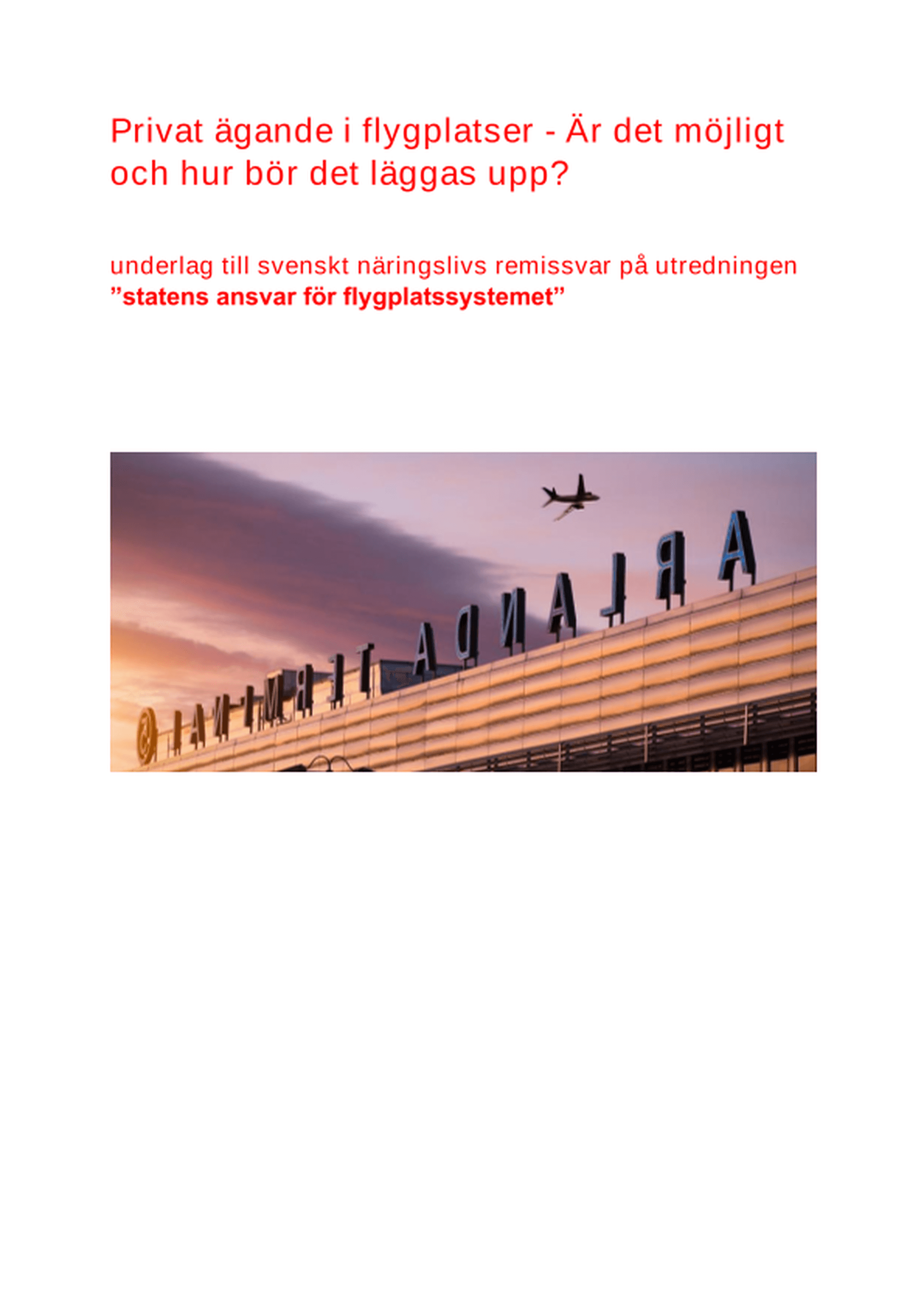 Omslagsbild - Rapport