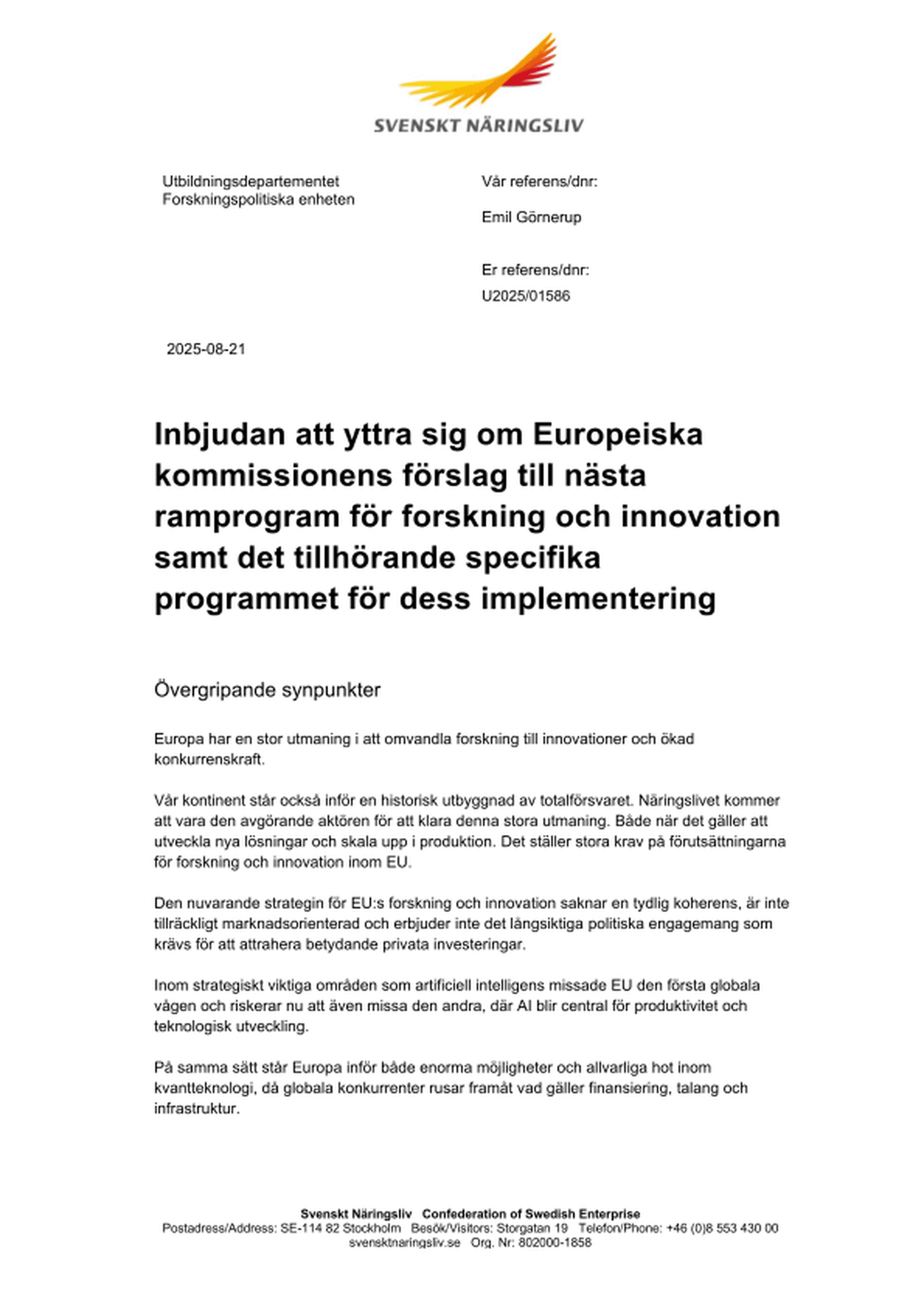 Omslagsbild - Rapport