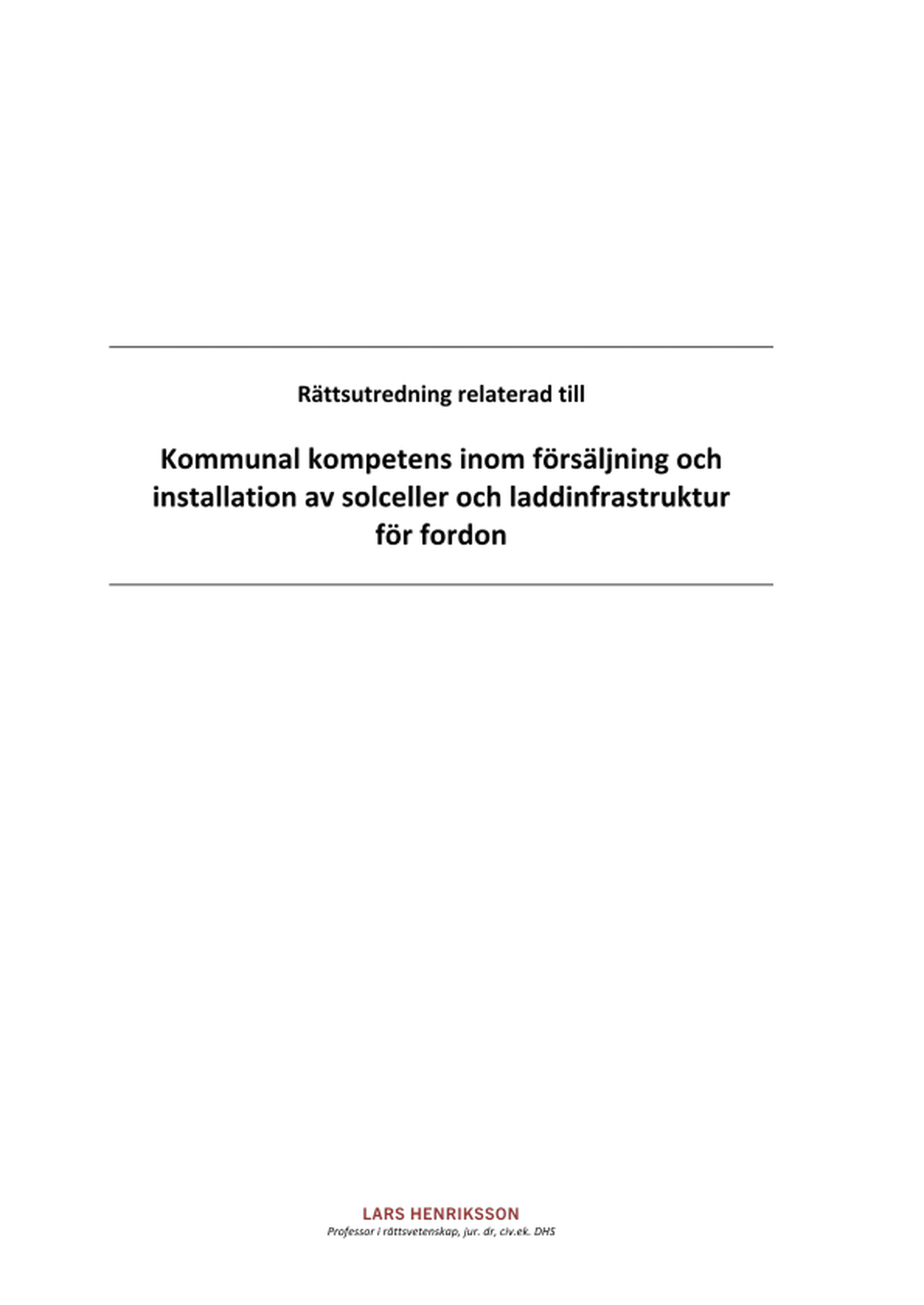 Omslagsbild - Rapport