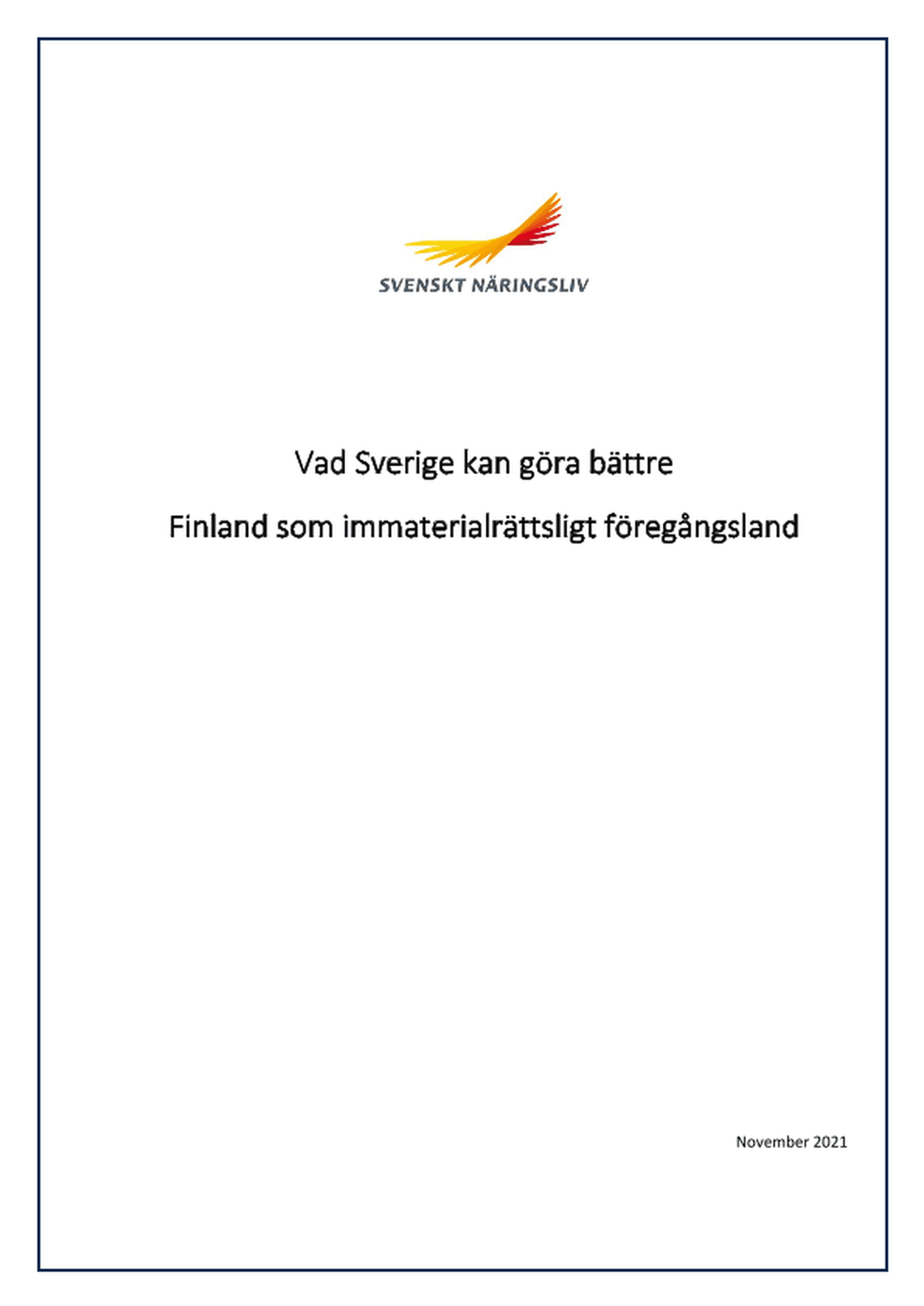 Omslagsbild - Rapport