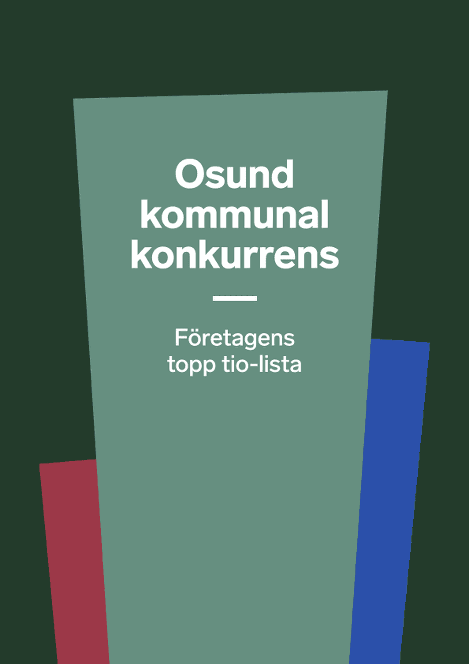 Omslagsbild - Rapport