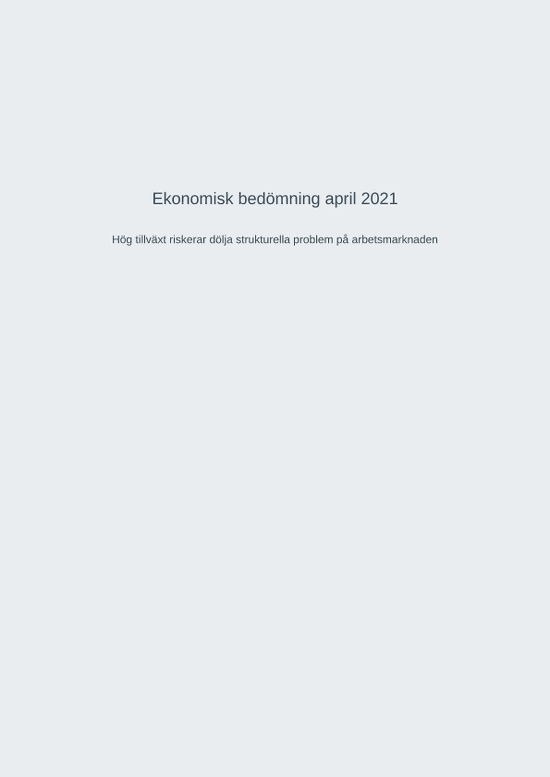 Omslagsbild - Rapport