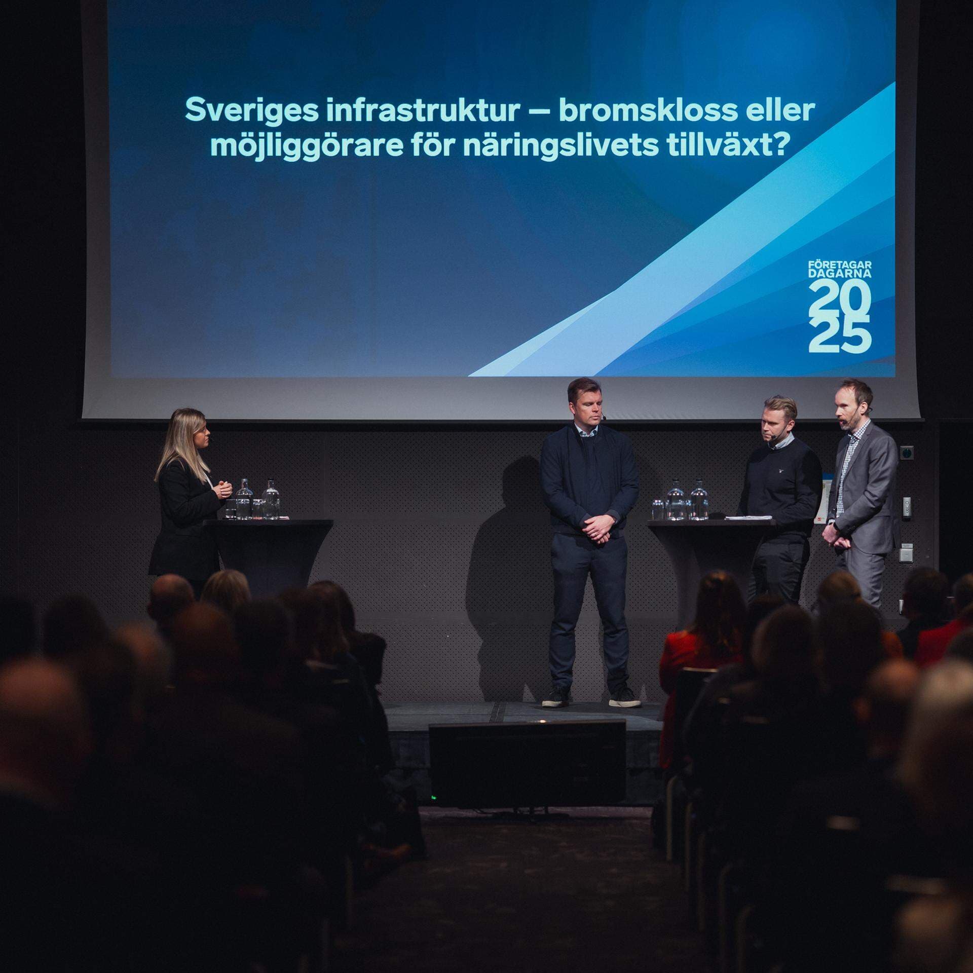 Infrastrukturseminariet under Företagardagarna.