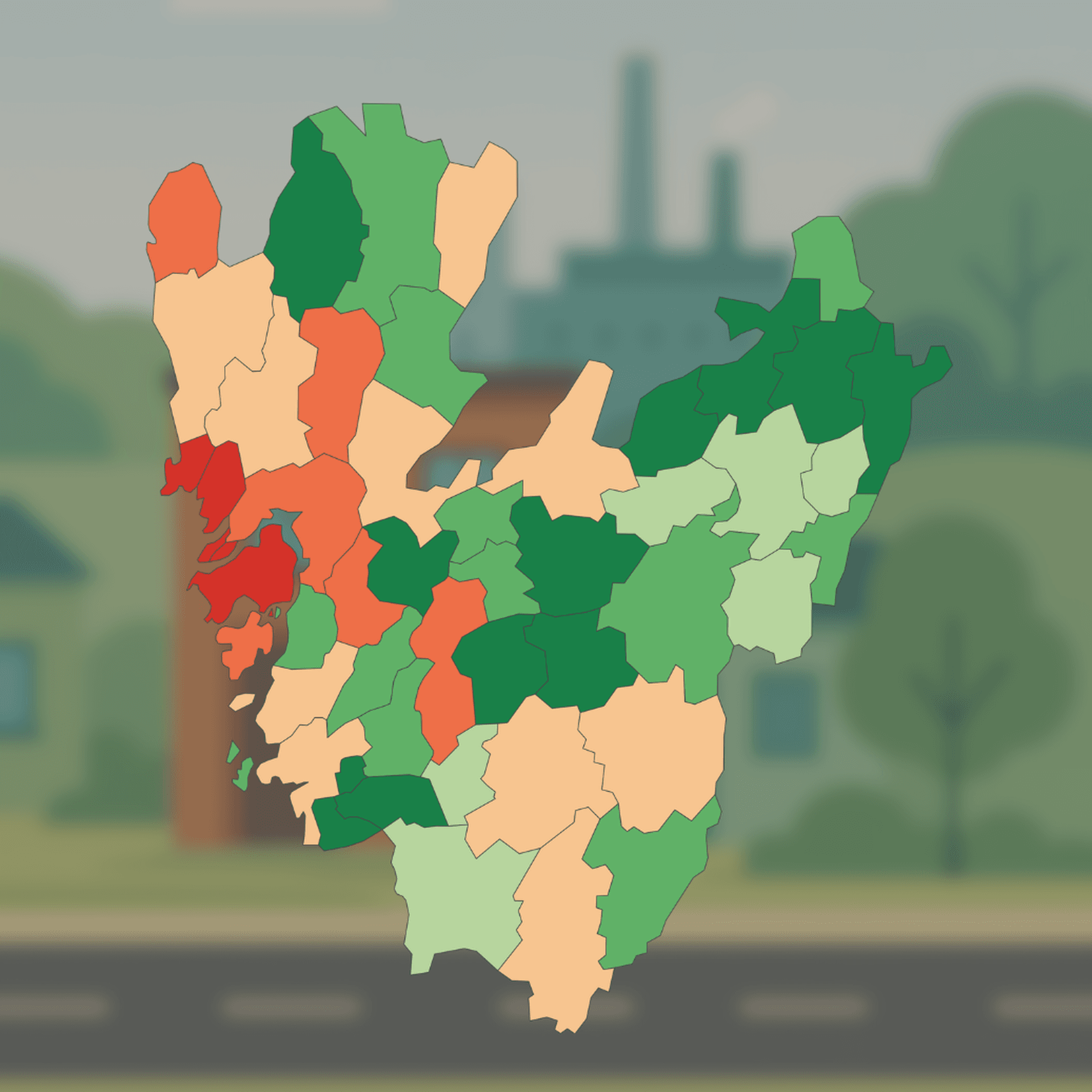 Västra Götaland ranking 2025