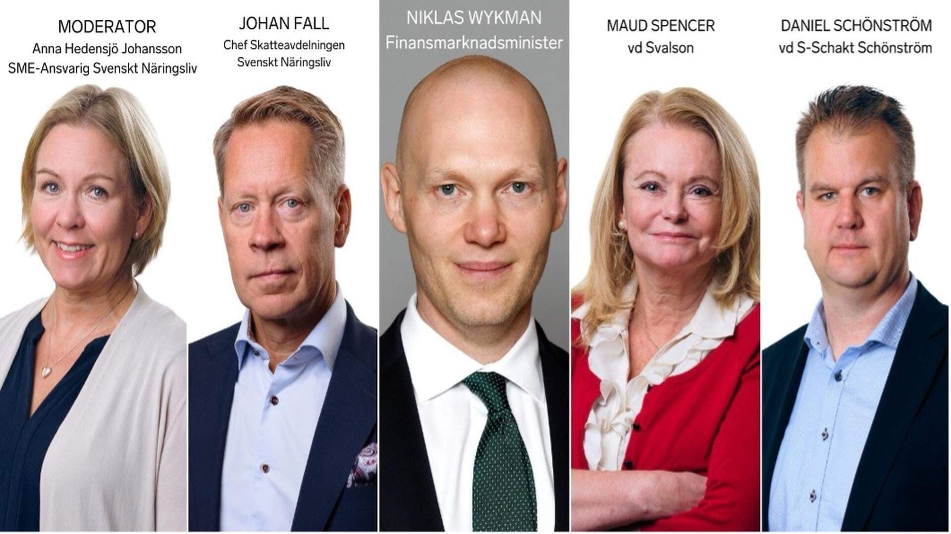 Medverkande frukostseminarium