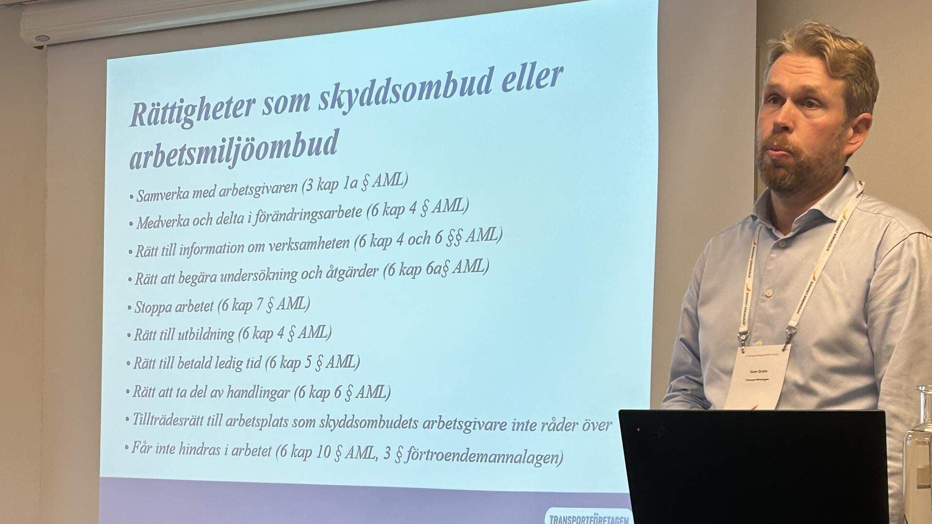 Föreläsare på Arbetsgivardag i Kosta