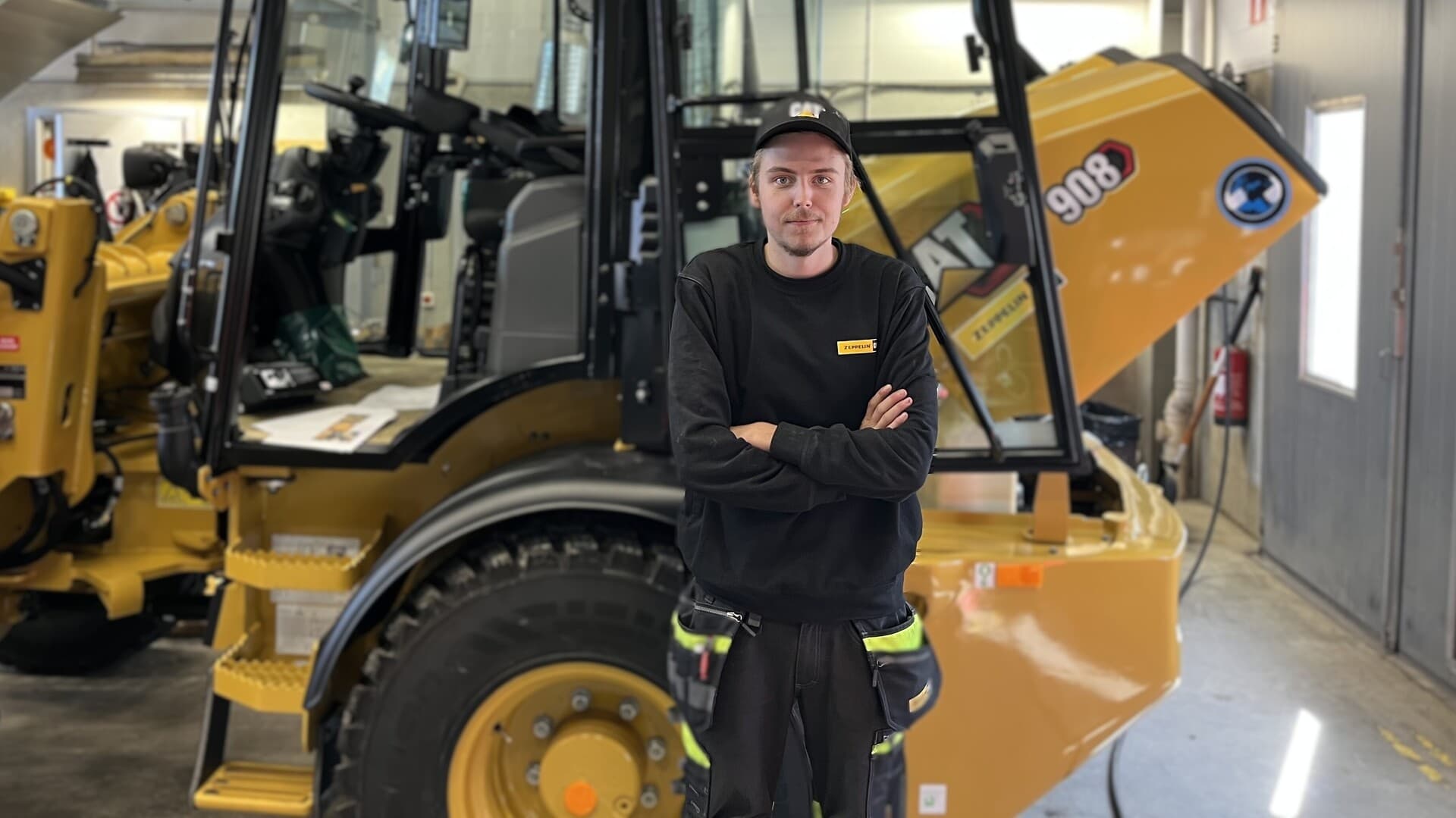 Nils Holm som ska tävla i Yrkes-VM