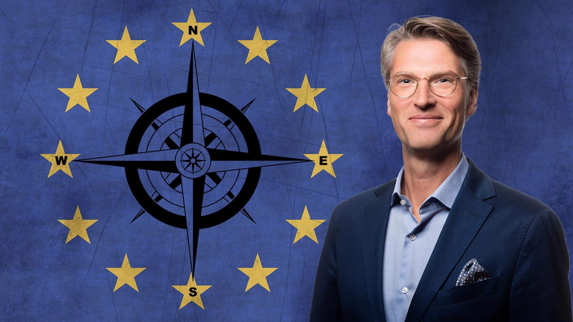 EU-kompass och Fredrik Sjögren.