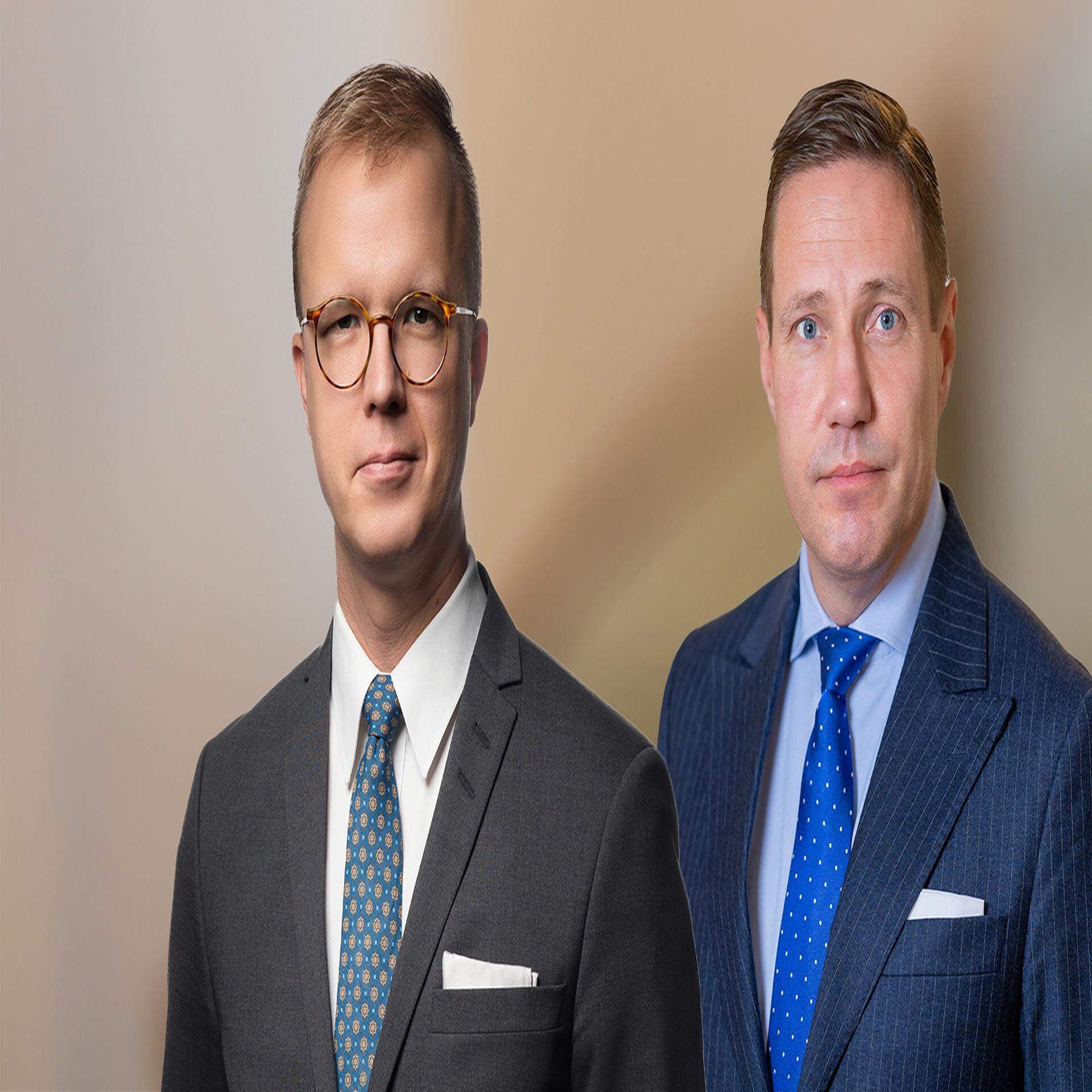 Stefan Sagebro, expert på industripolitik, konkurrens och statsstöd på Svenskt Näringsliv, Konkurrensverkets generaldirektör Rikard Jermsten.