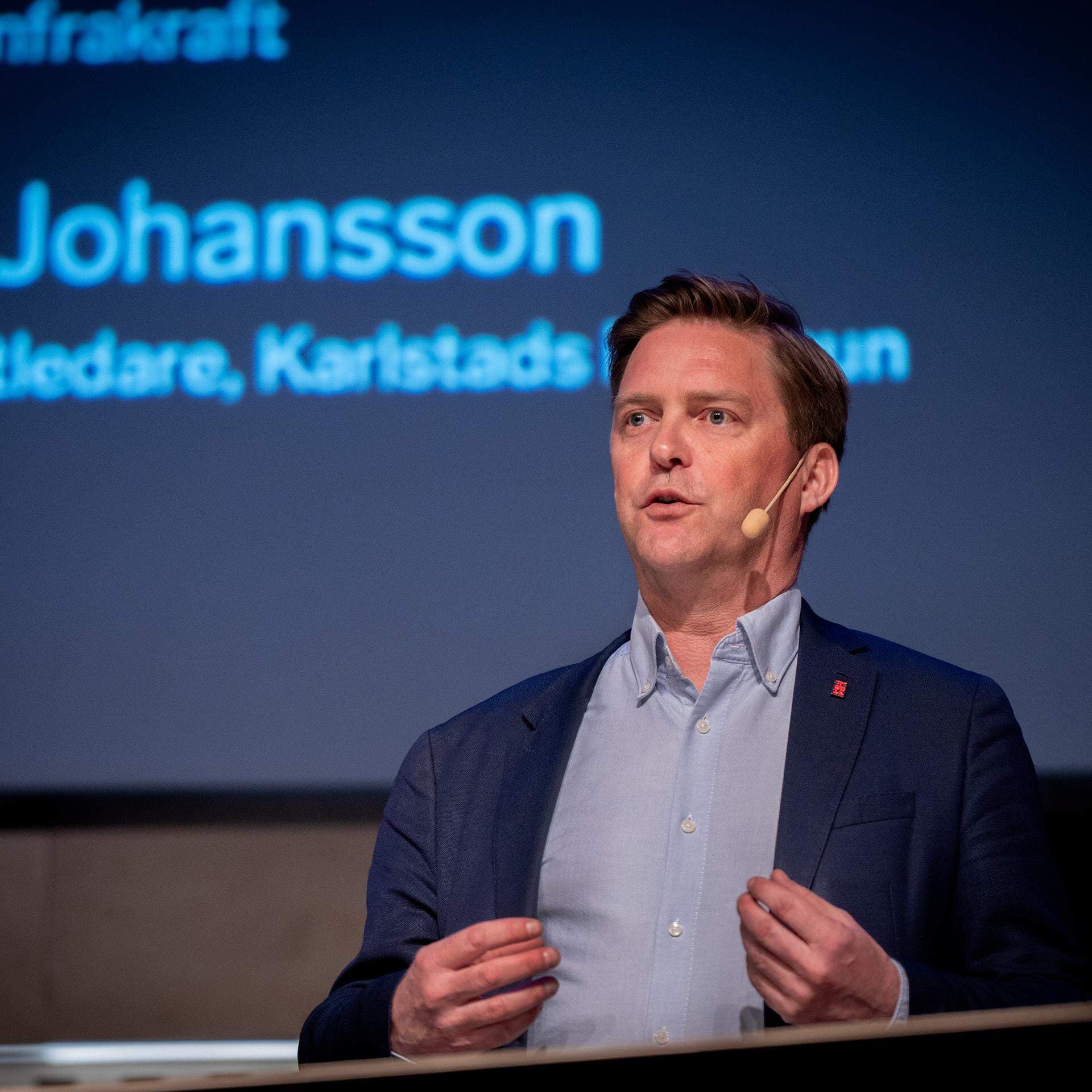 Christian Holm, kommunikationschef på Infrakraft.