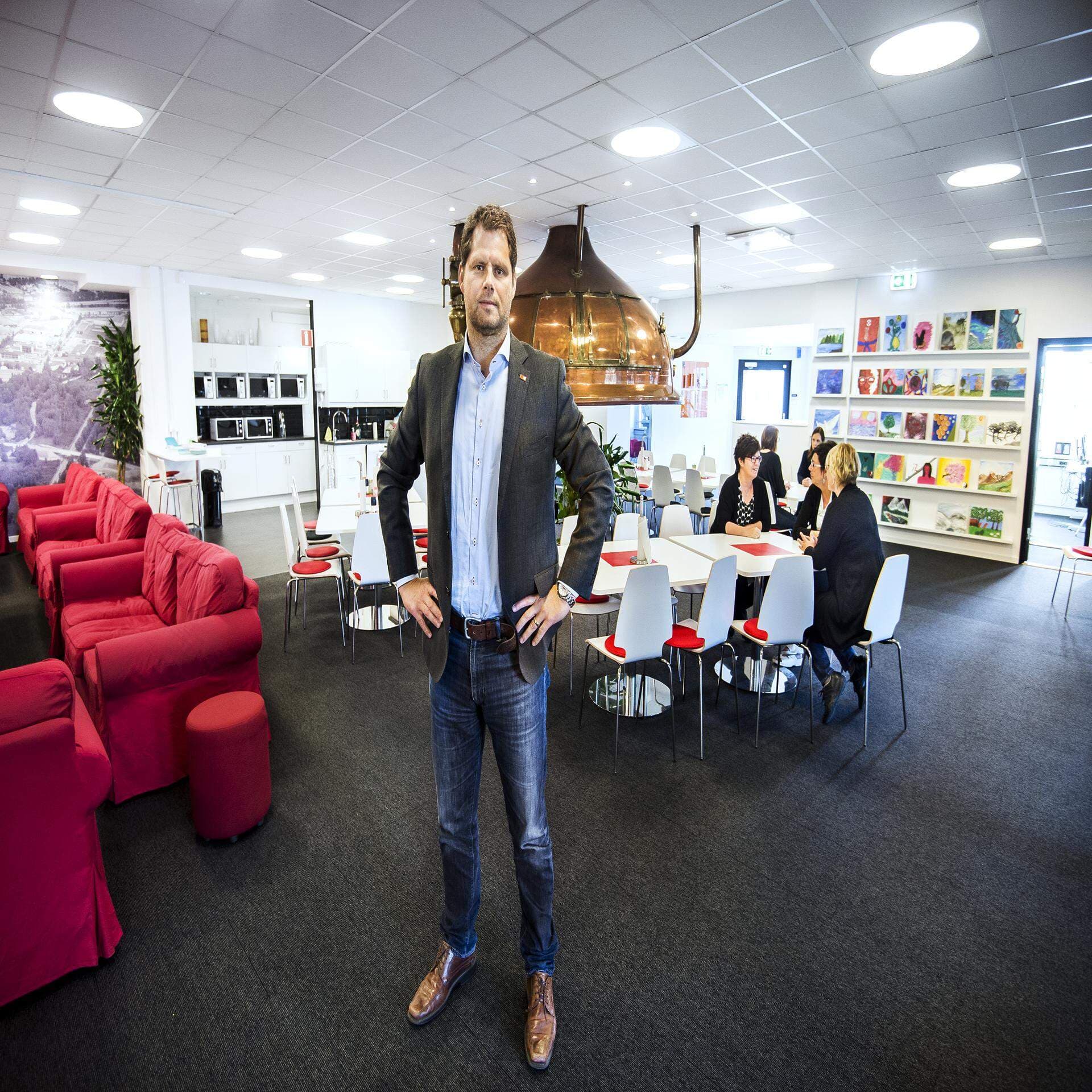 Fredric Käll, vd Vivida