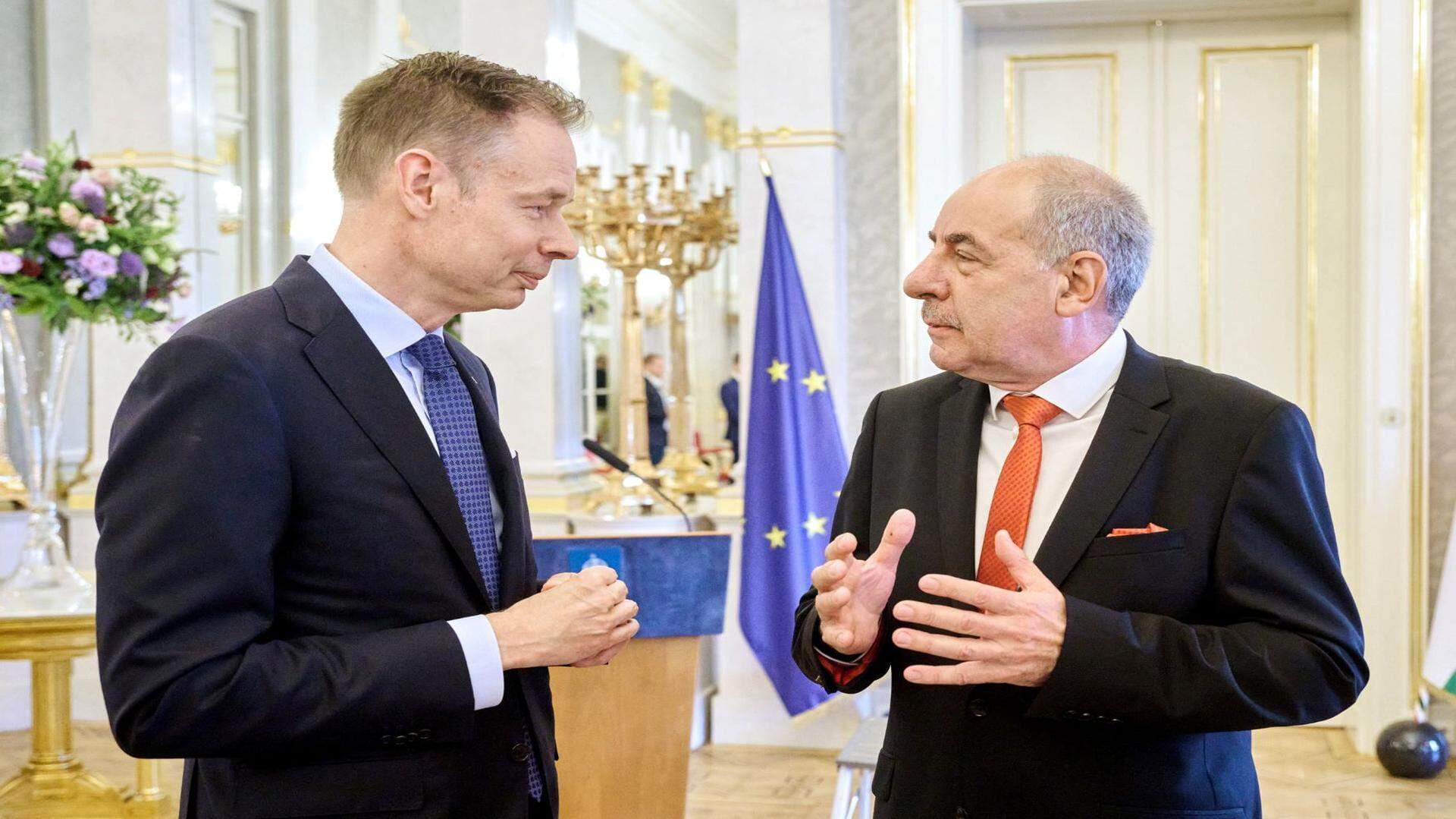 Fredrik Persson and Tamás Sulyok at copres