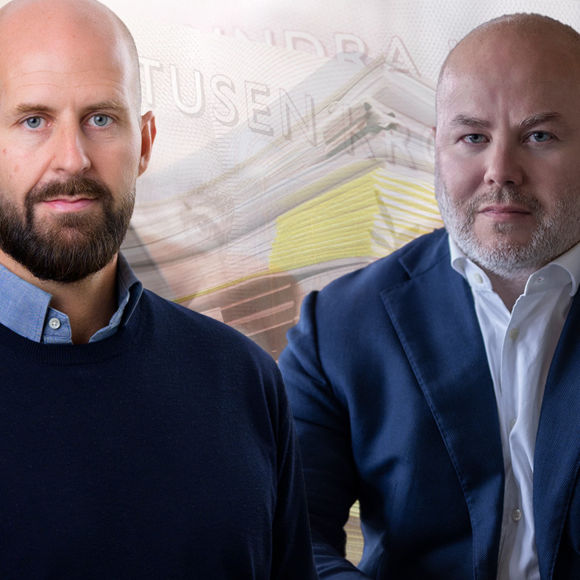 Ekonomerna Johan Lidefelt och Sven-Olov Daunfeldt.