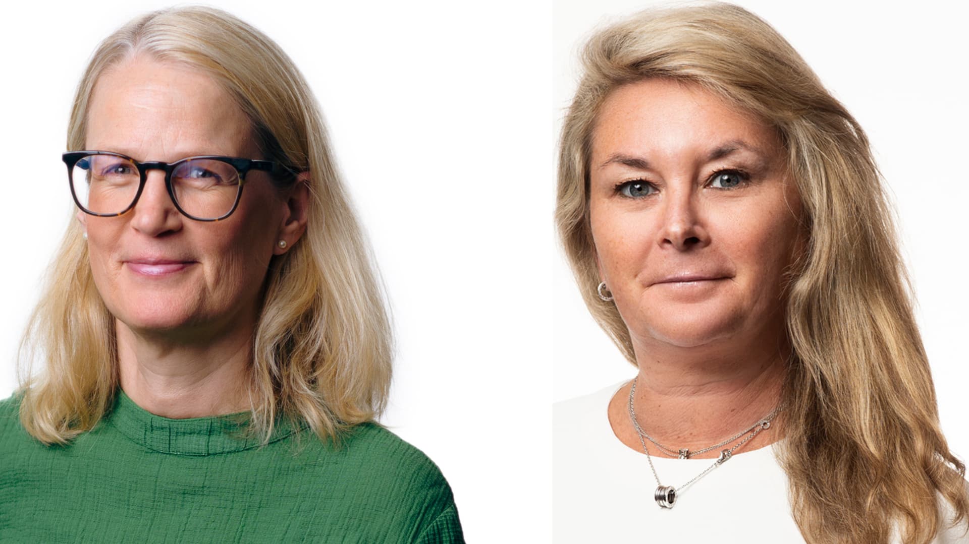 Amelie Berg, arbetsmarknadsexpert, och Ulrika Wallén, policyexpert för högskolepolitik.