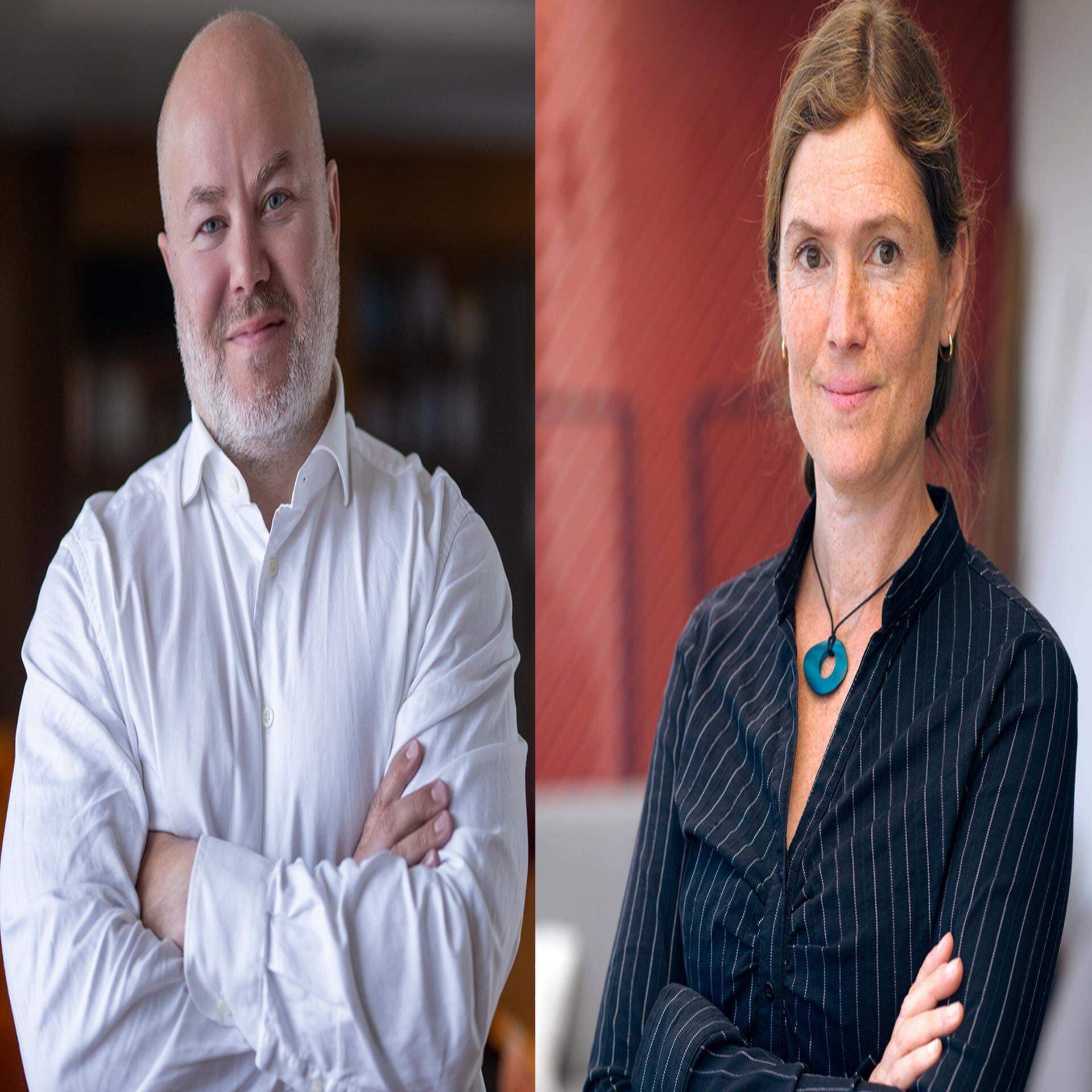 Sven-Olof Daunfeldt, chefekonom, och Michelle Tun von Gyllenpalm, expert energipolicy.