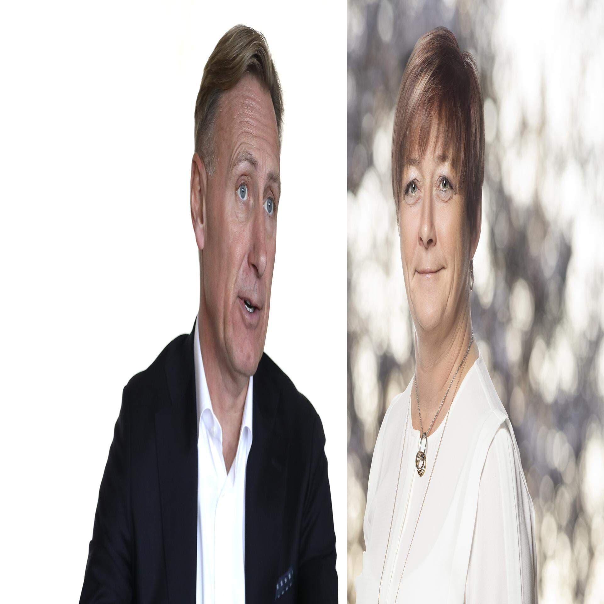 Jan-Olof Jacke och Carina Centrén