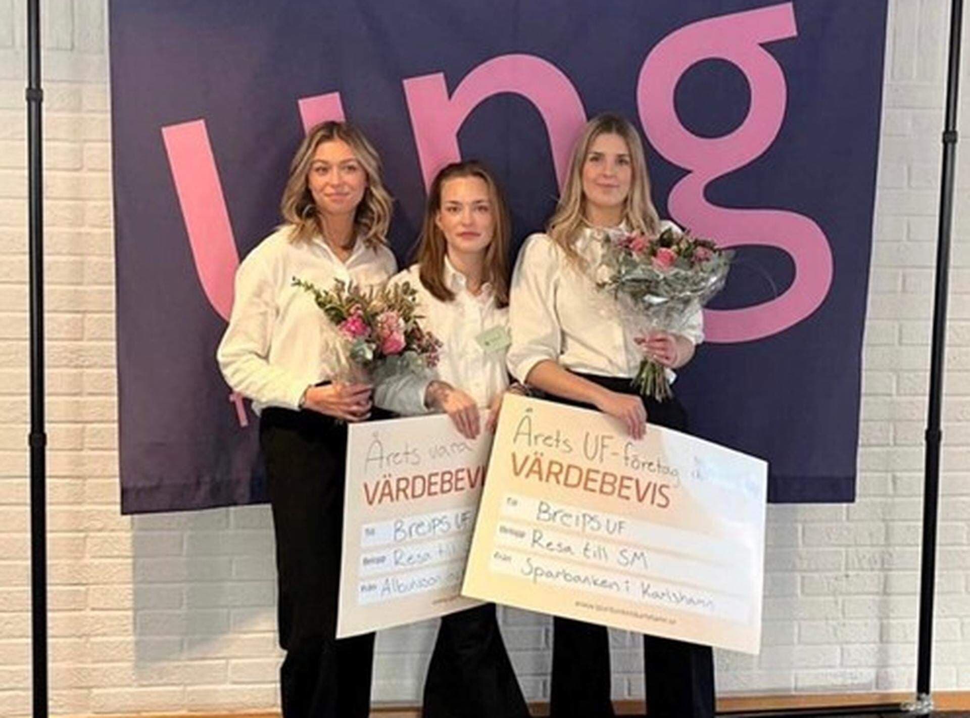 Stella, Filippa och Indra, Breips UF.