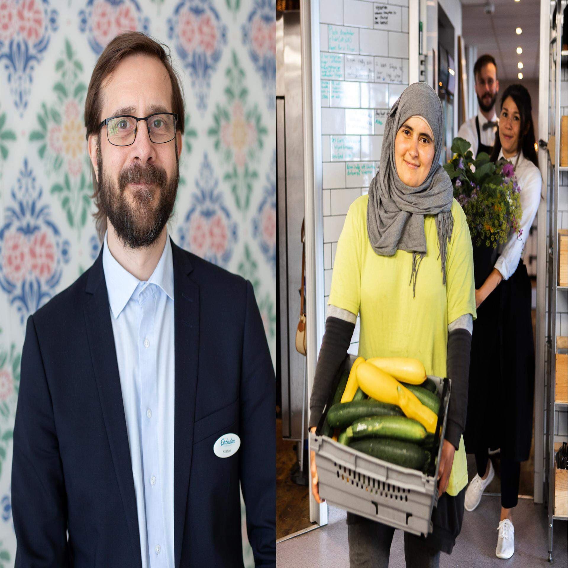 Kristian Nebes med personal